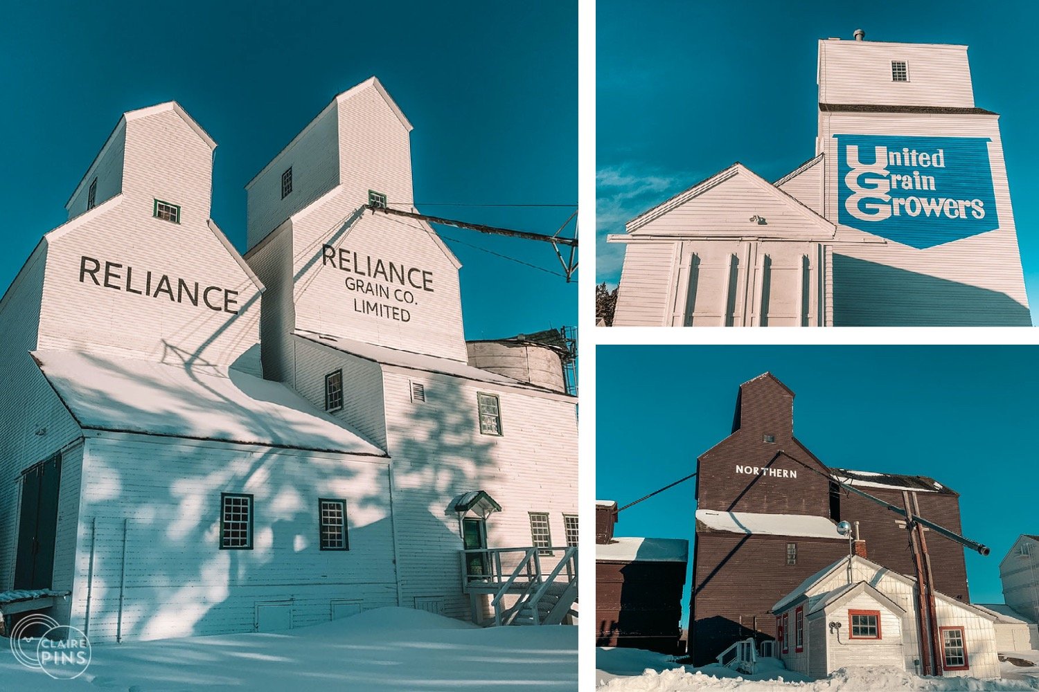 Visit the Inglis Grain Elevators National Historic Site in Manitoba