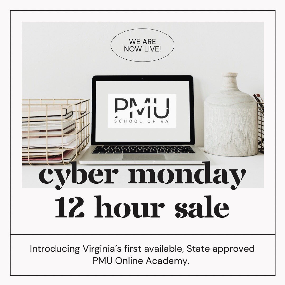 We are soooo excited to finally announce this HUGE project PMUSchoolVA has been working on for all of you! 

Introducing VA&rsquo;s first available PMU online academy. Take your theory course to obtain your Permanent Cosmetic Tattoo License in our vi