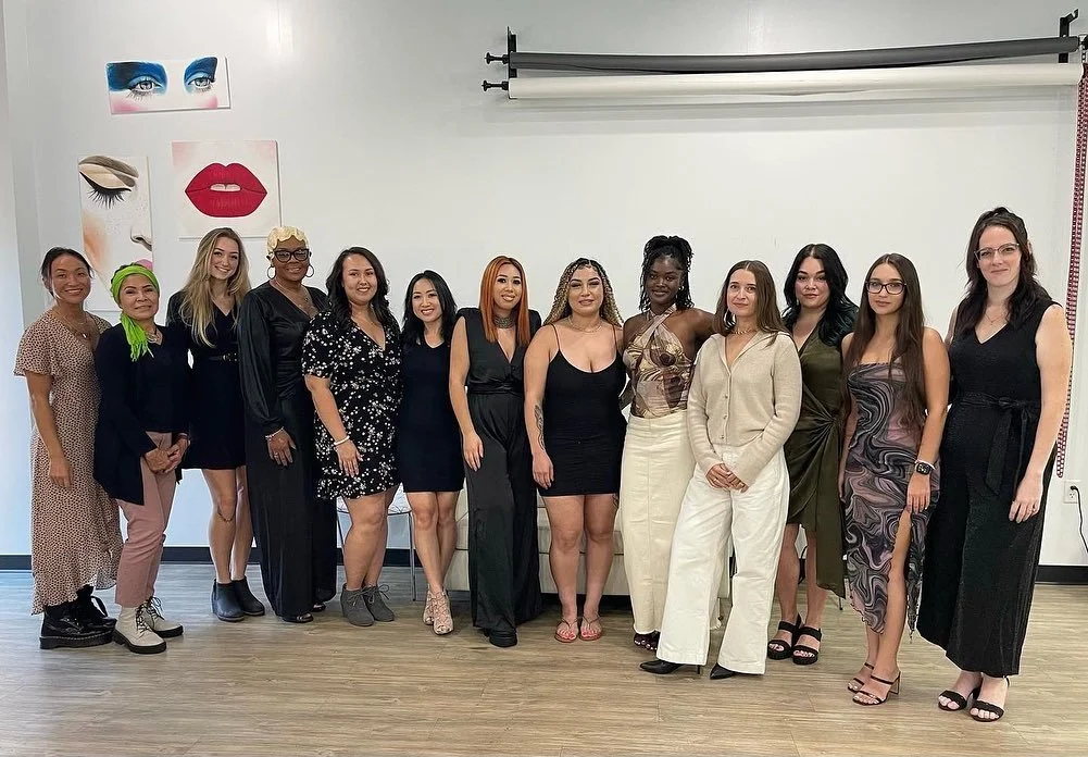 Another beautiful group of @pmuschoolva graduates from last night. 🥰

So much fun spending time with all of these wonderful ladies these last few months. Only a couple missing, but a congratulations to all of these soon to be PMU all stars! ✨

So in