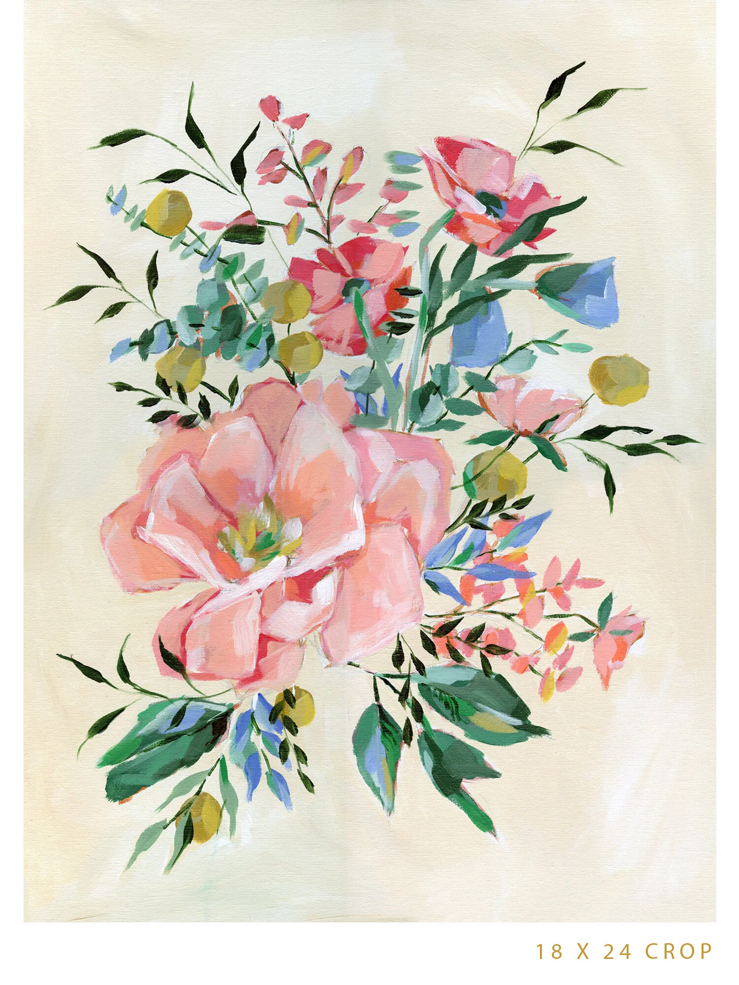 "Day 26" Floral Art Print — Annie Quigley Art