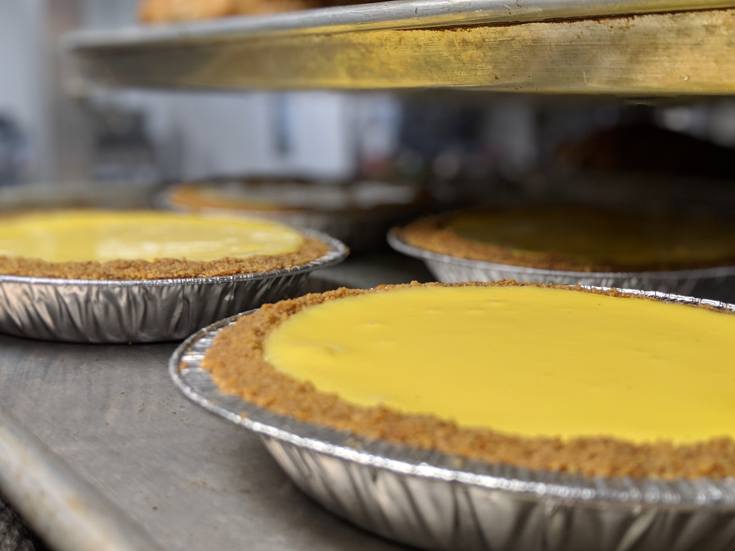 Triple Citrus Pie Slice