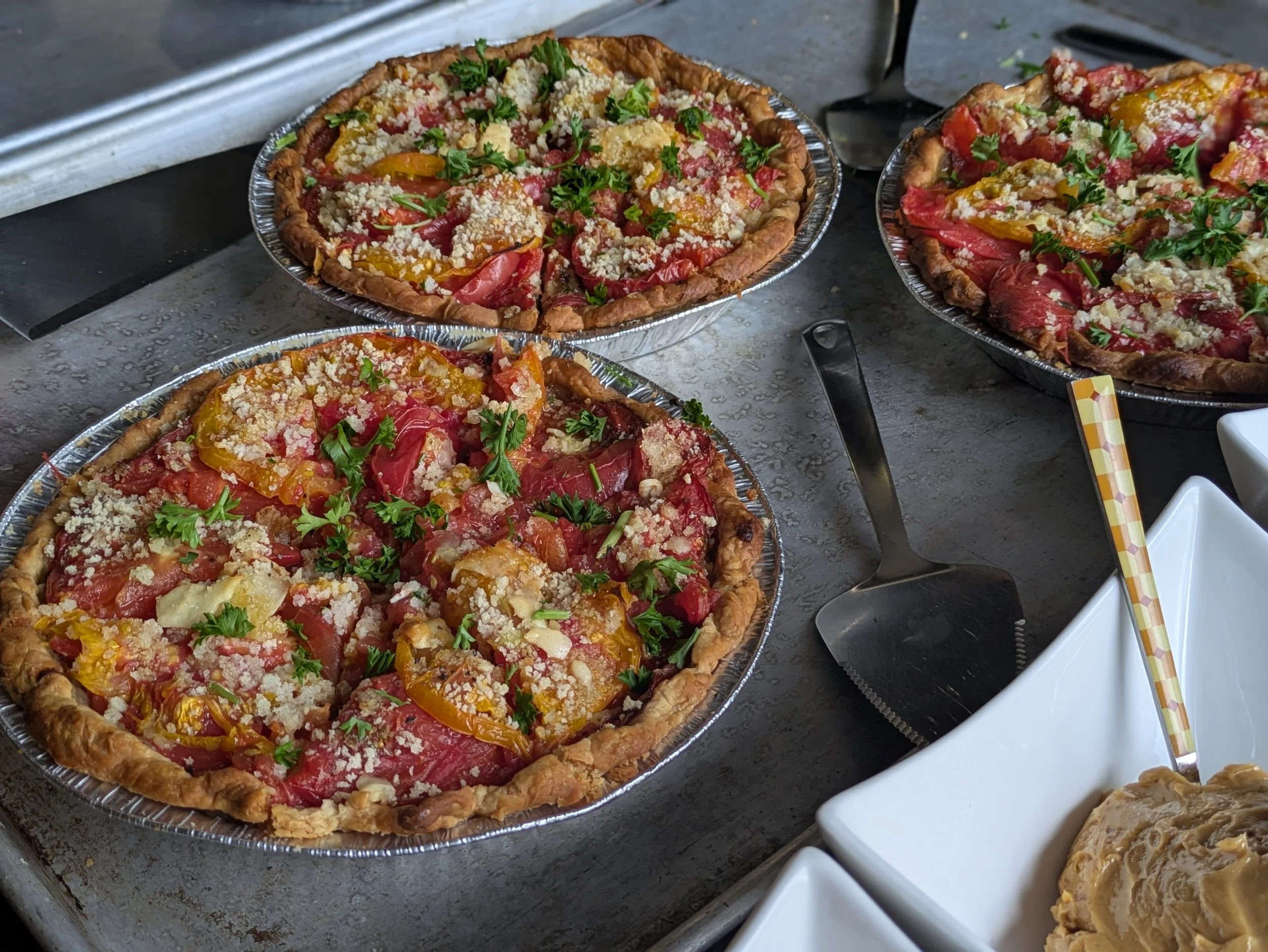 Heirloom Tomato Pot Pie