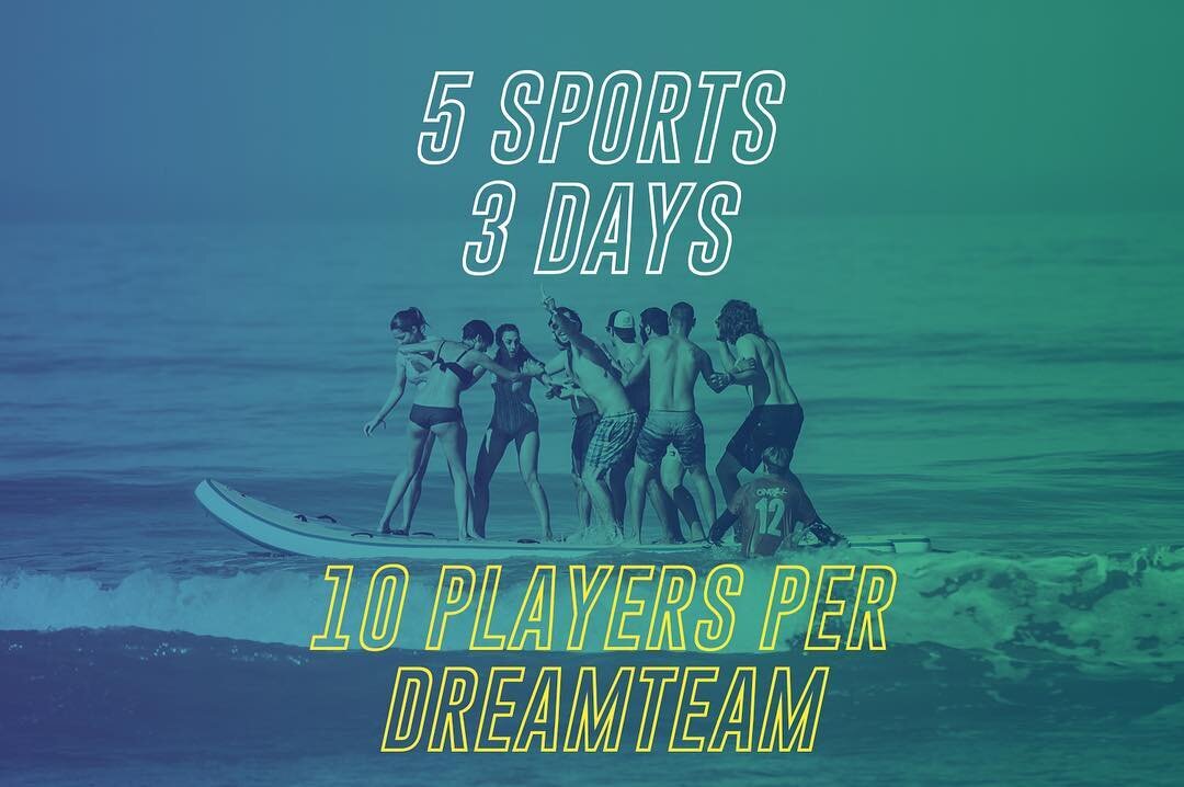 Register your team for @dreamteamfest now before it&rsquo;s too late! 🔥 Join us in Montalivet, France 🇫🇷 on September 13-15th for our magical frisbee &amp; beach sports experience! ☀️🌴 Shoutout to @vcultimate, @boardxrocks &amp; @spikeball for su