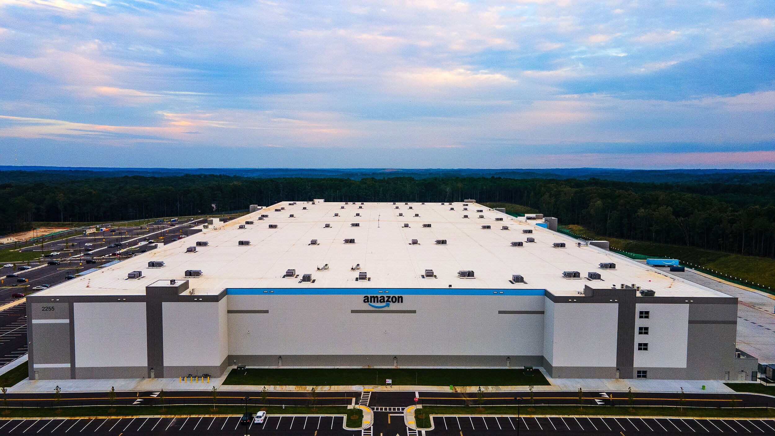 Amazon fulfillment Aerial Drone Real Estate Atlanta Virtual Tour