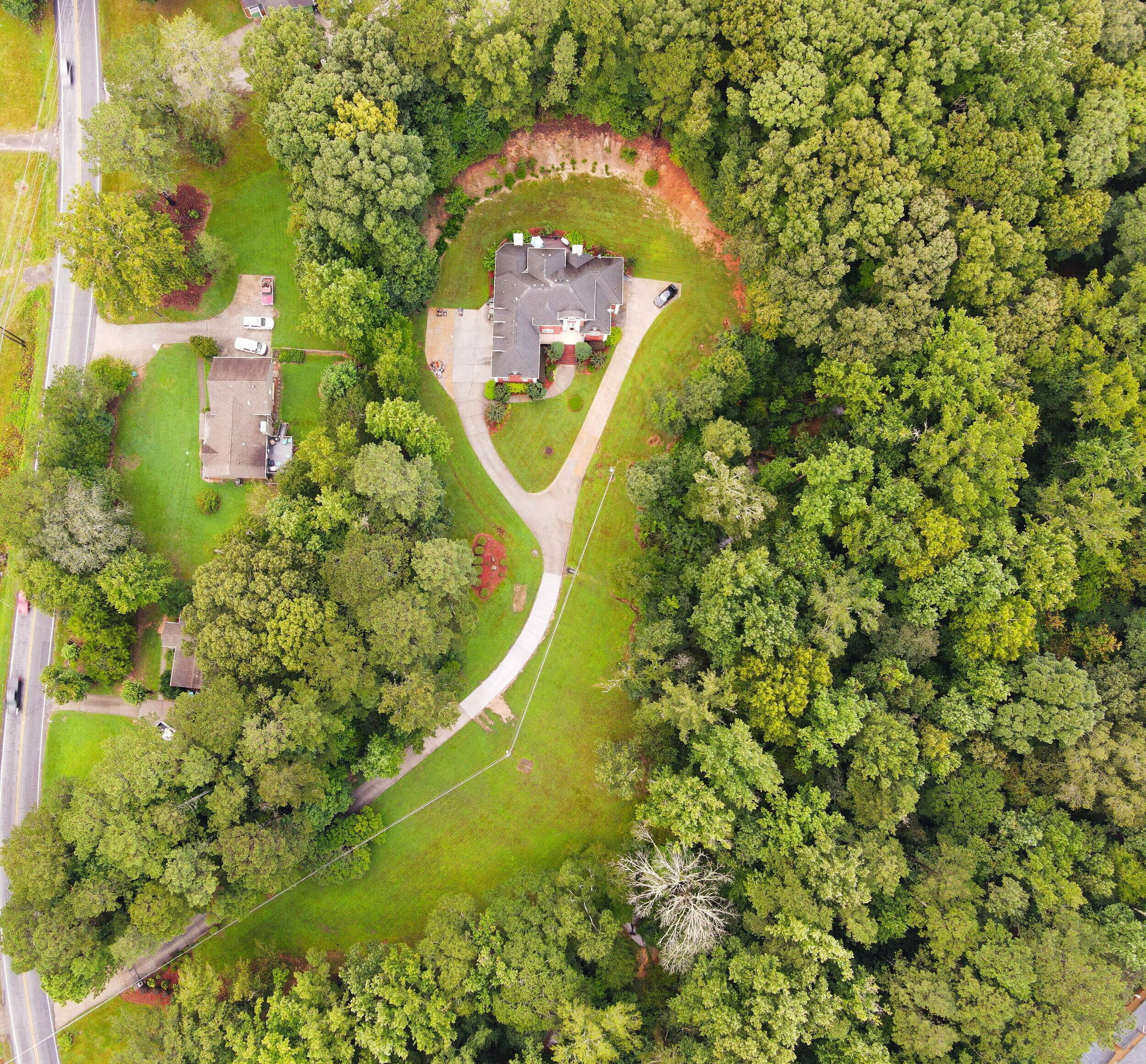 Aerial Drone Real Estate Atlanta Virtual Tour Buckhead Property
