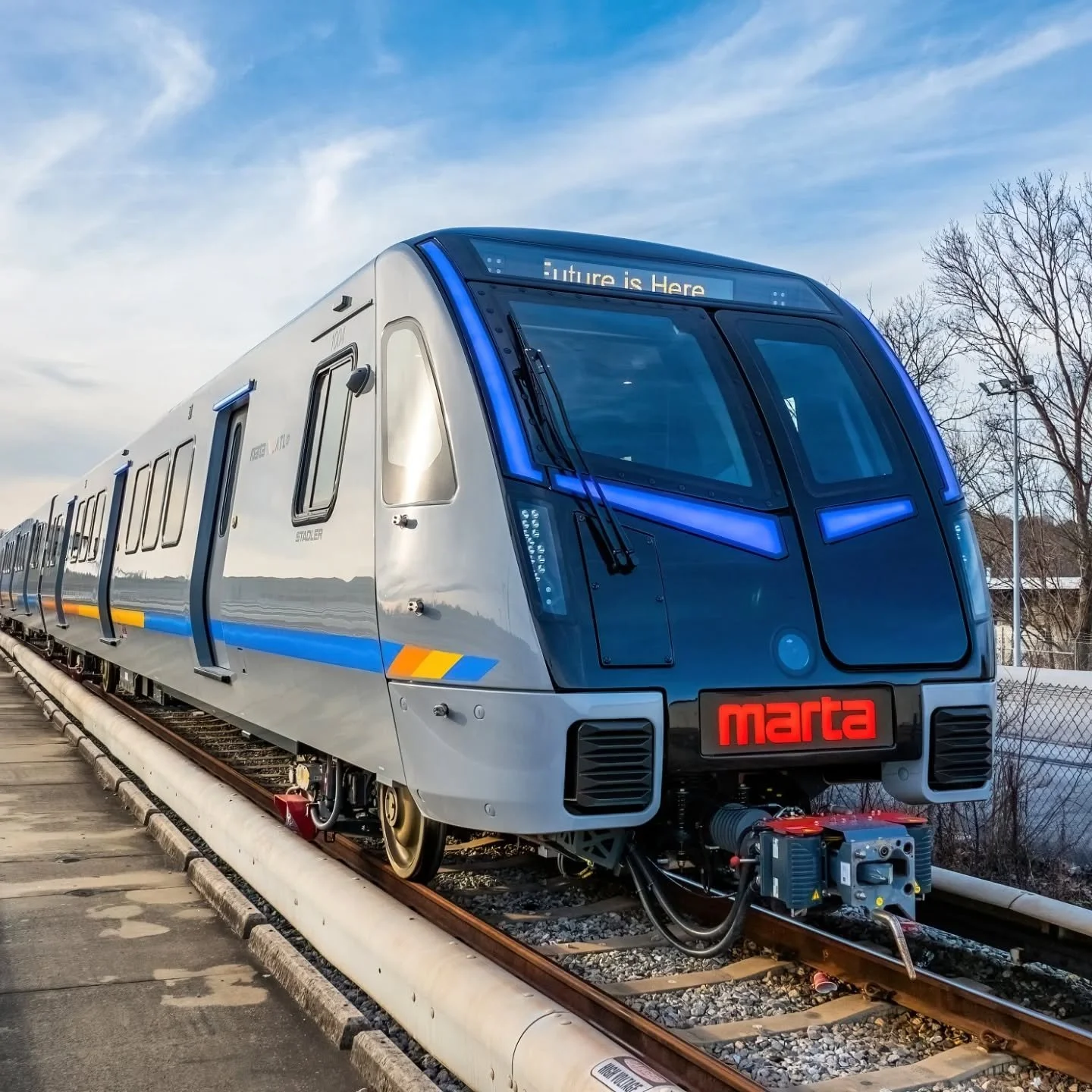 It&rsquo;s been incredible working with @martatransit and @hardman_creative to capture the arrival of the brand-new CQ400 rail car - This next-generation train is officially on the tracks in Atlanta, bringing a sleek, modern experience to MARTA rider