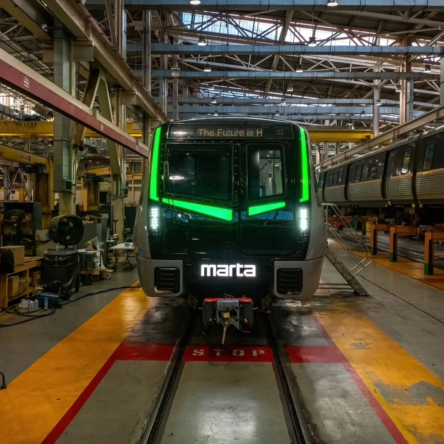 Atlanta&rsquo;s transit future is here! The all-new CQ400 rail car will soon be rolling on MARTA, and I&rsquo;ve had the privilege of documenting its debut alongside @martatransit and @hardman_creative. These state-of-the-art cars are changing the ga