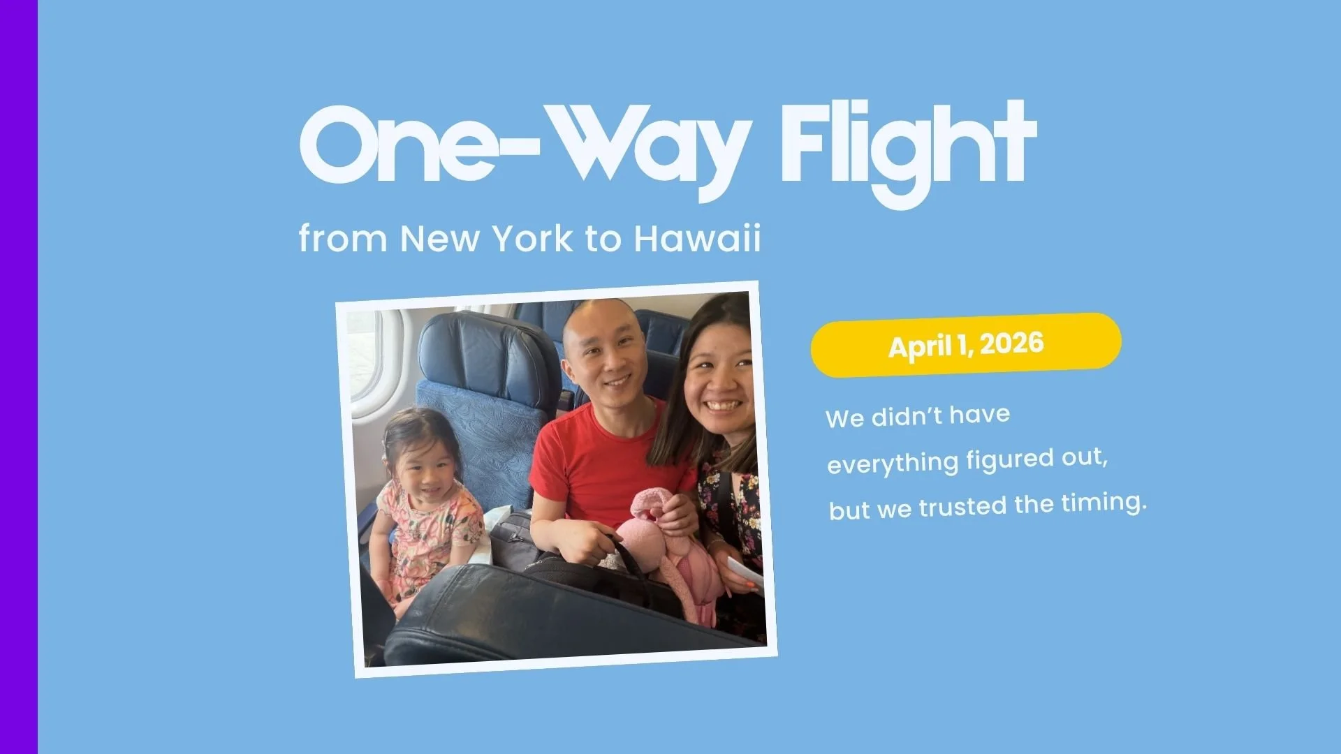One Month Into Hawaii
