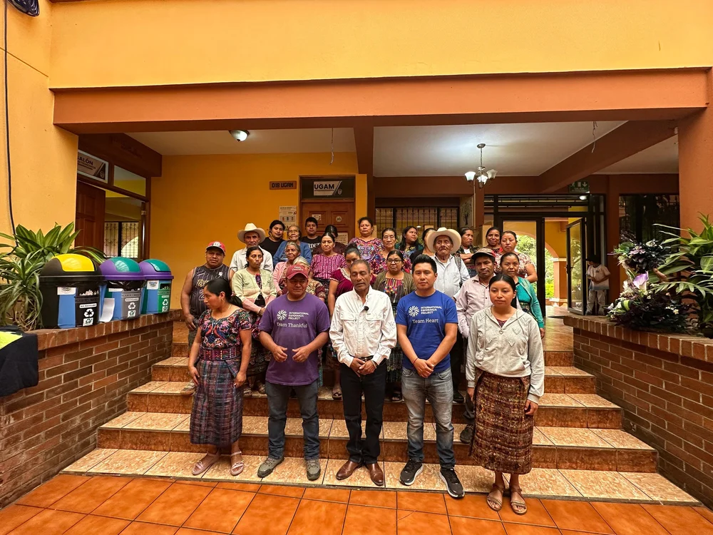 IEP Impacting Homes team meeting with the Municipality of Santa Clara La Laguna