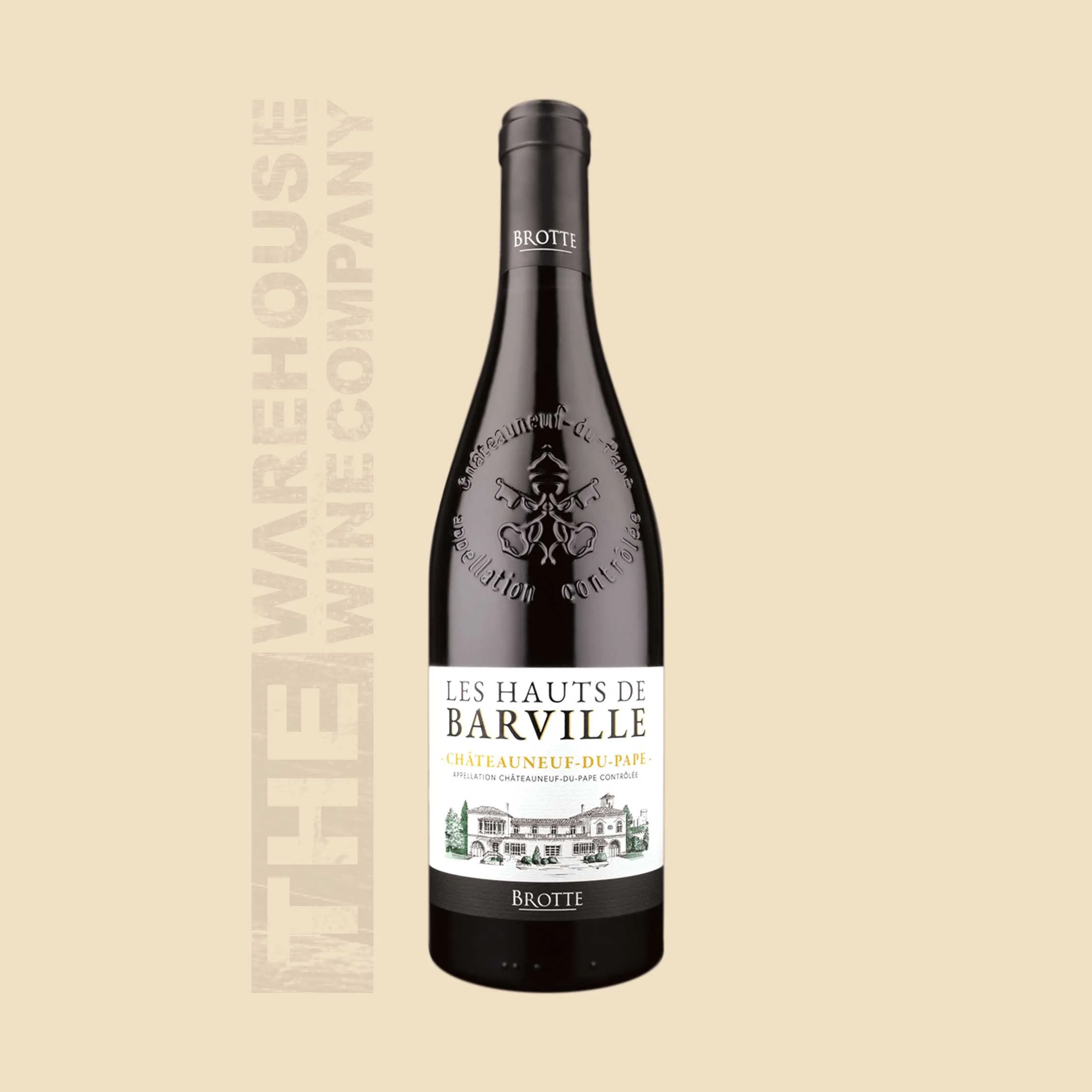 BROTTE Les Hauts de Barville Châteauneuf du Pape Rouge 2022 - 750 ML
