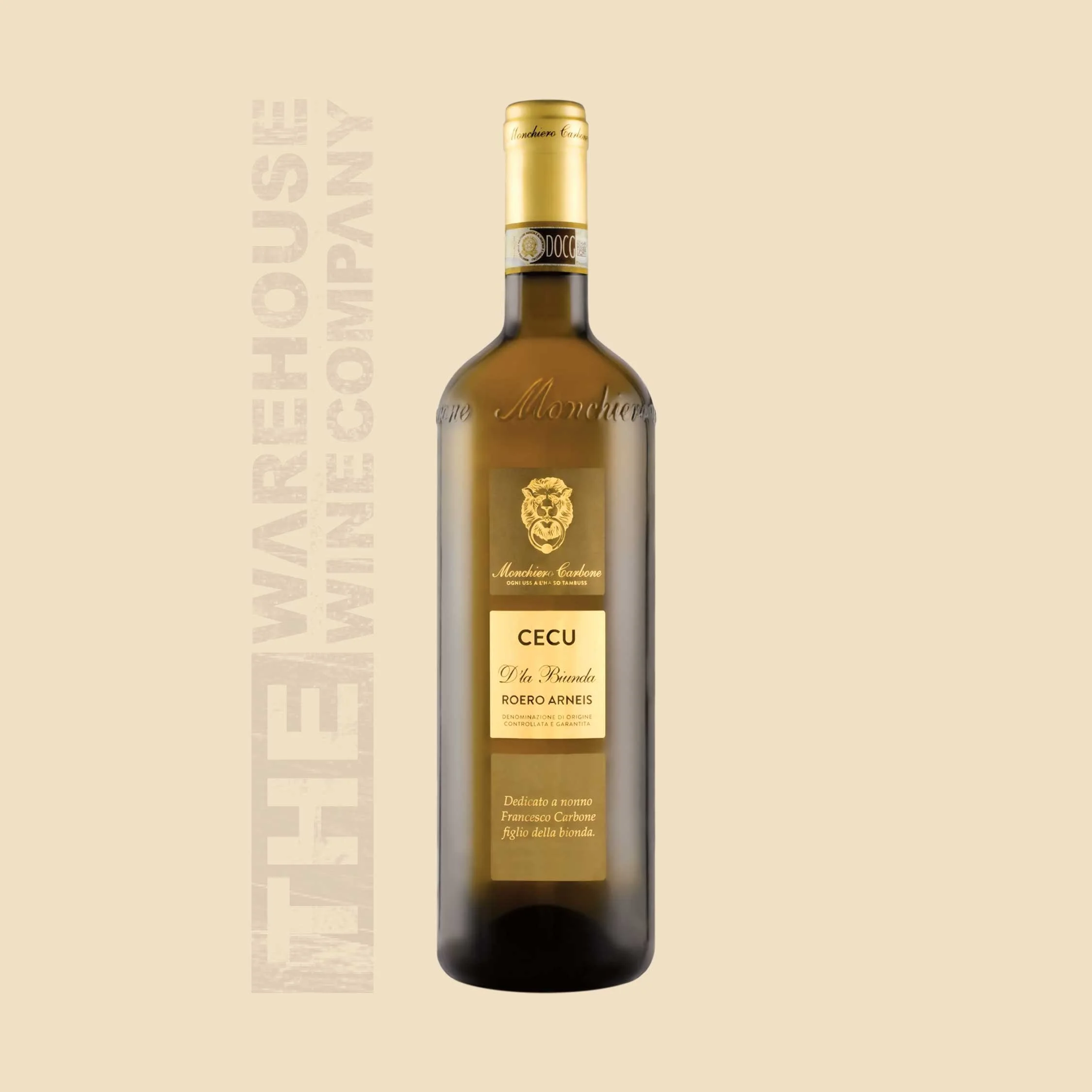MONCHIERO CARBONE Cecu D’la Biunda Roero Arneis DOCG 2024 - 750 ML