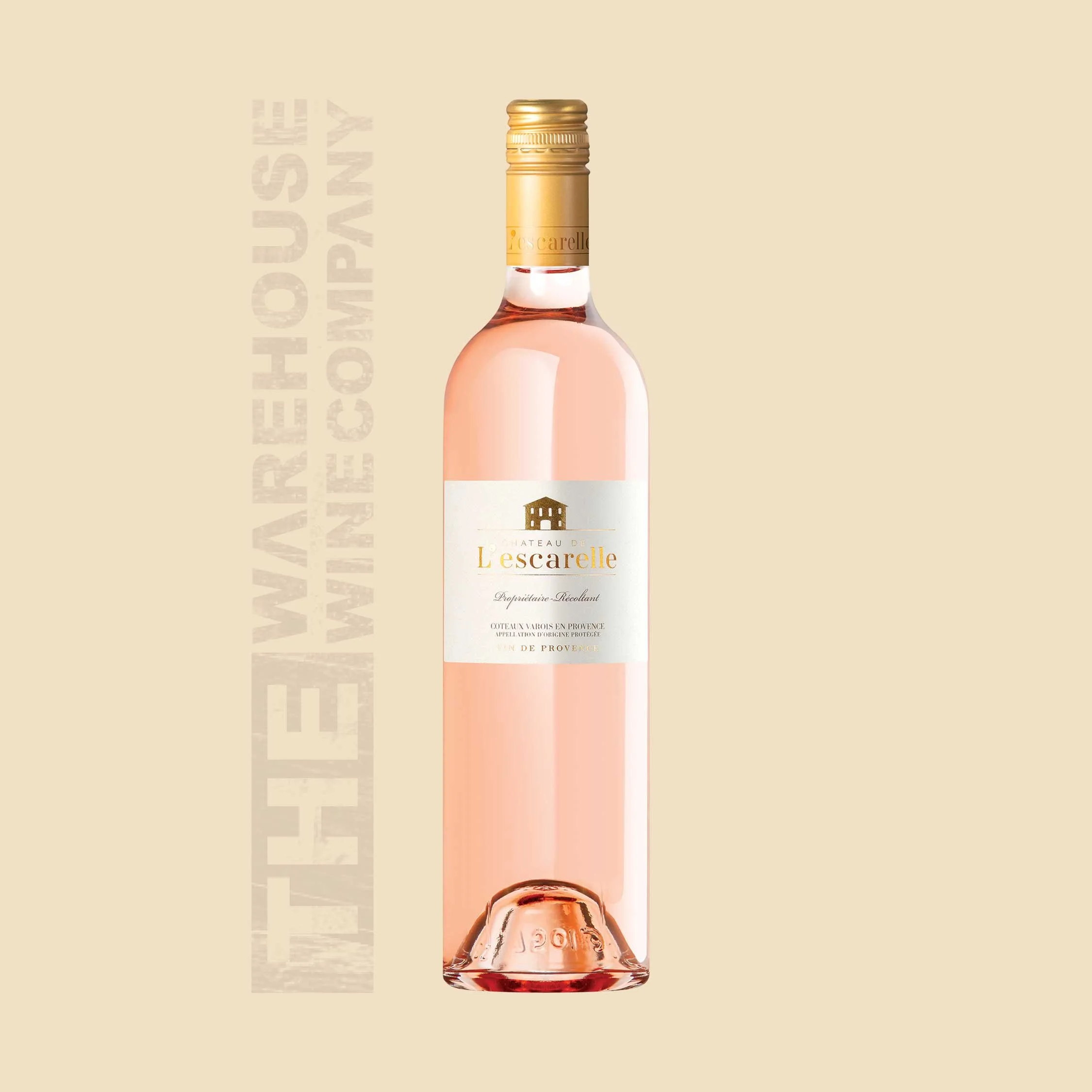 CHÂTEAU L'ESCARELLE Coteaux Varois en Provence AOP Rosé 2024 Organic - 750 ML