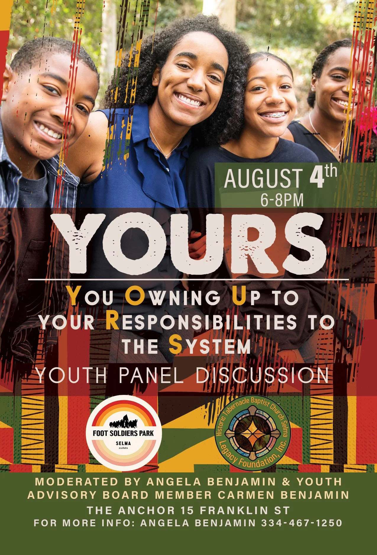 Y.O.U.r.s. youth panel discussion