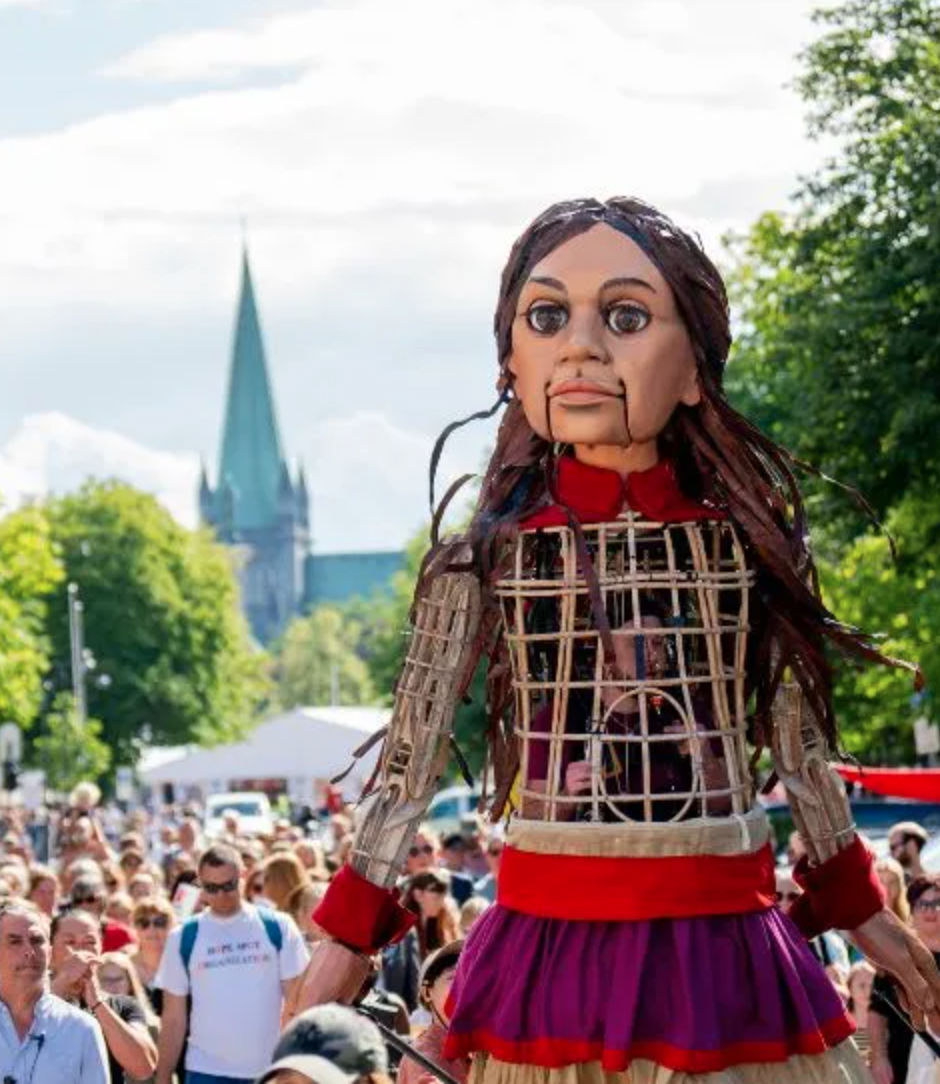 walk with amal in Selma!