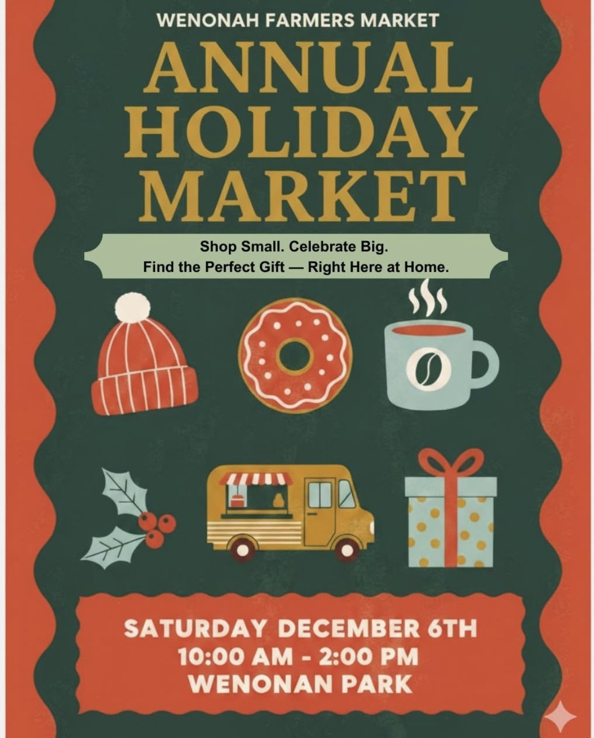 Wenonah Farmers Market-Holiday Market
