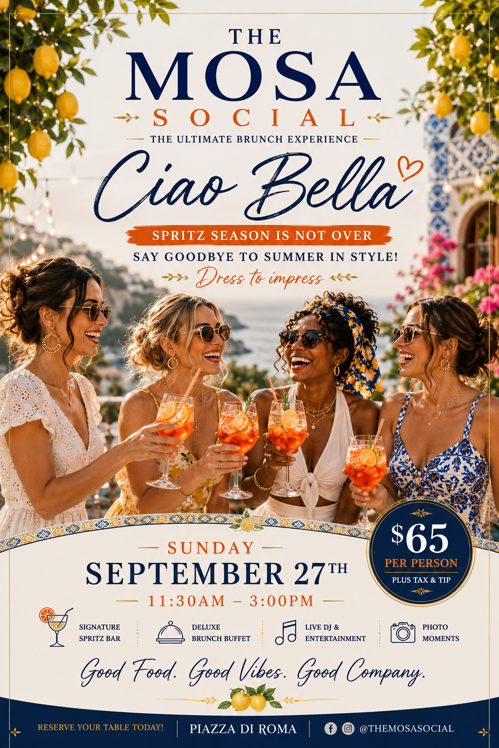Ciao Bella - Mosa Social Brunch