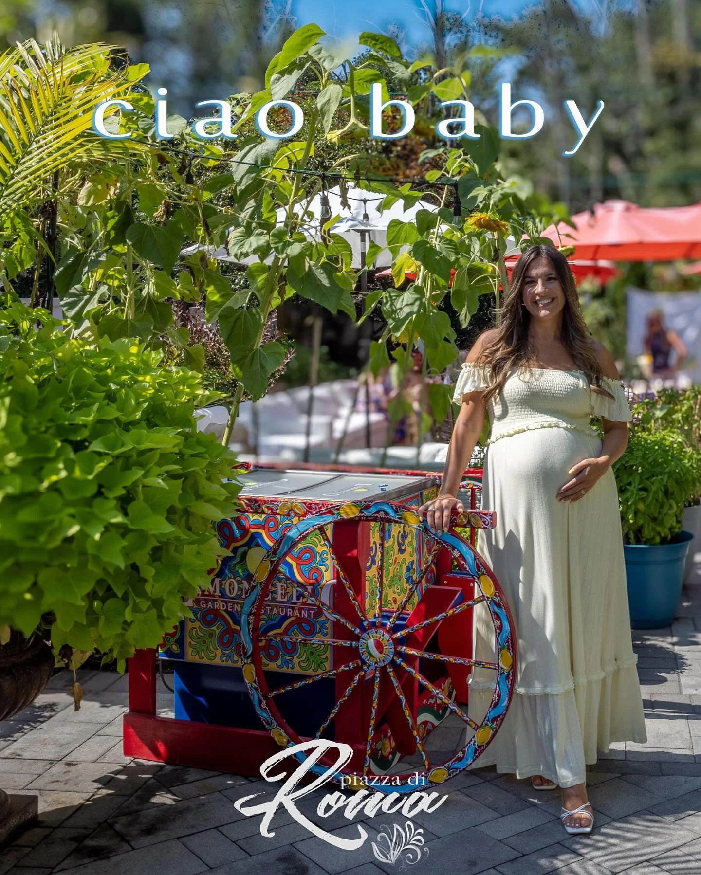 Baby showers, communions, bautism at Piazza Di Roma