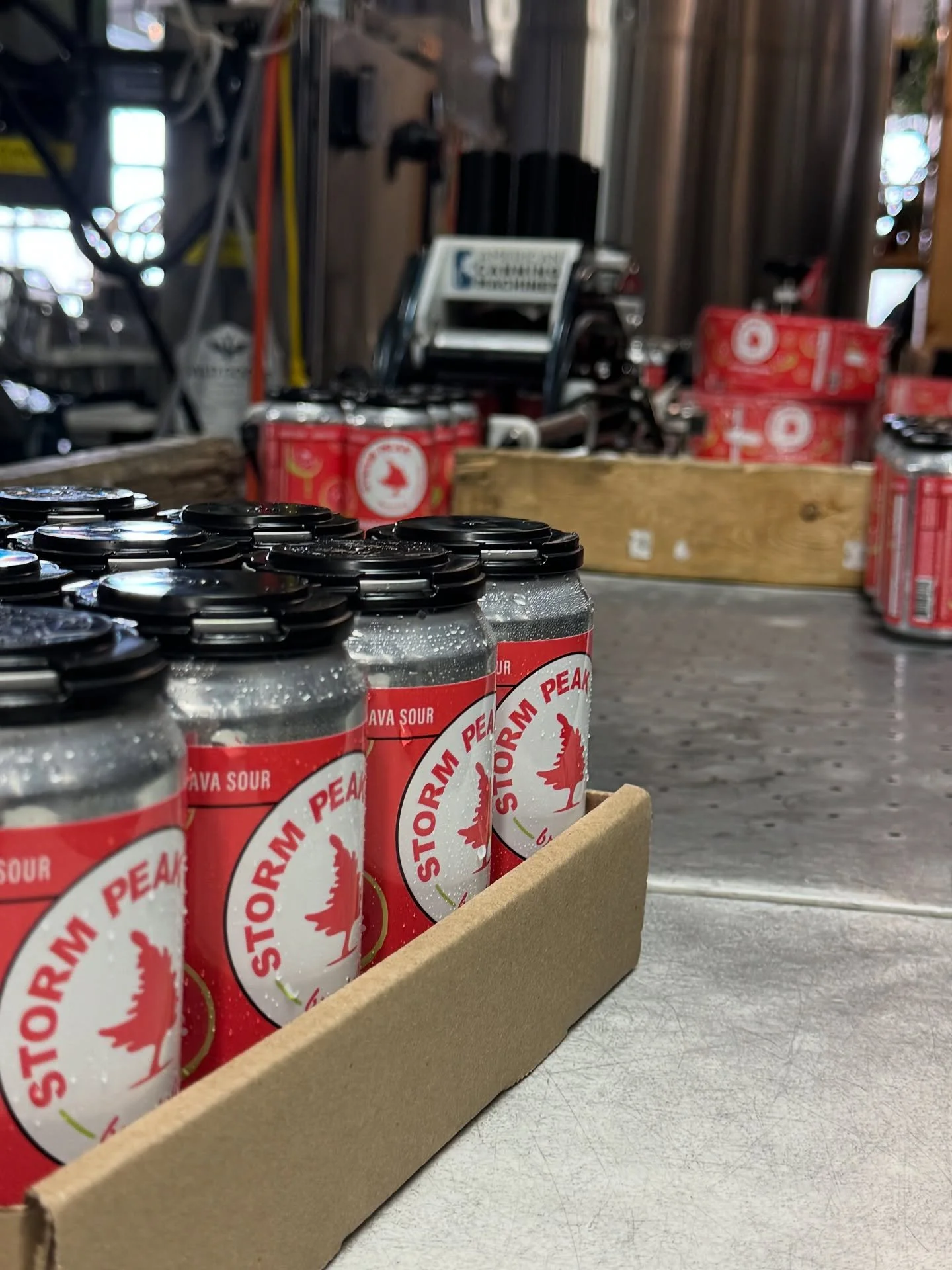 😮&zwj;💨 A pause, a deep breath, and an appreciation post for canning days. Do they ever go as planned?! A labor of love, I tell ya 😵&zwj;💫

👉🏻 Did you know we can and label our product right here in the west side taproom and brewing facility? T