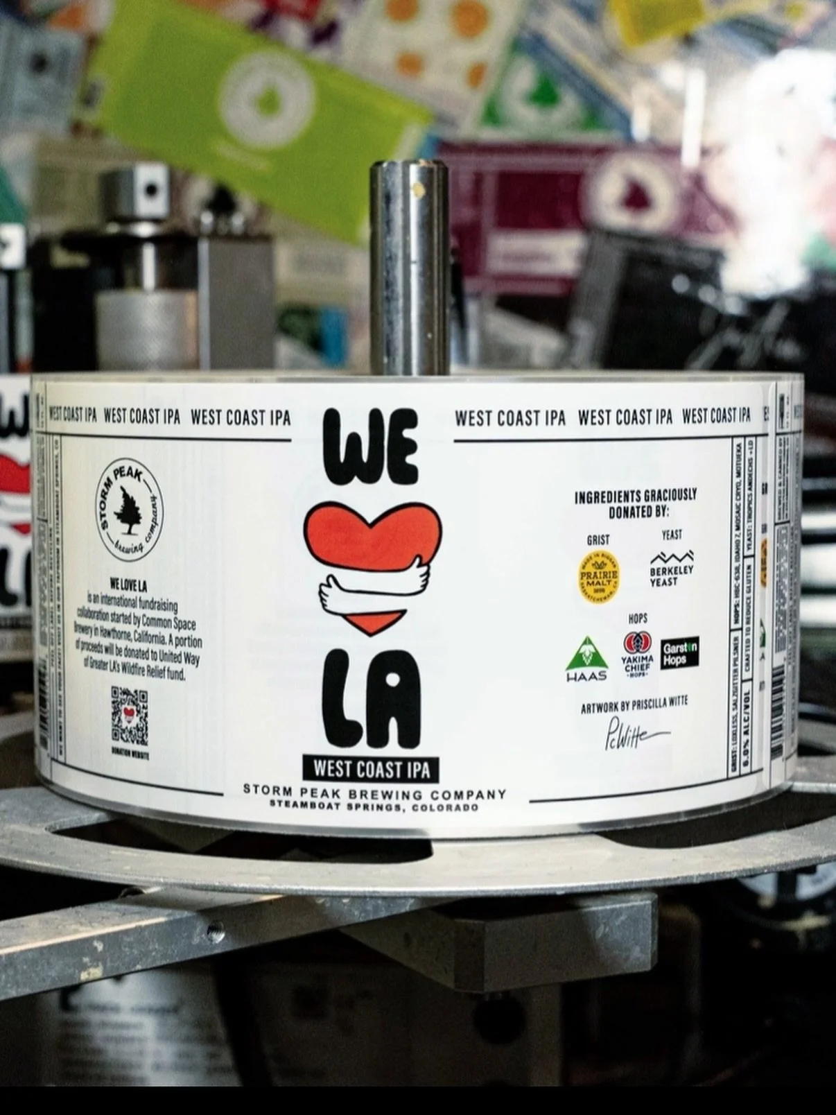 🍻 It&rsquo;s the anniversary of the LA fires and the international fundraising collaboration that brought breweries and beer lovers together to raise funds and coordinate support for those impacted by the LA wildfires.

We were honored to be able to