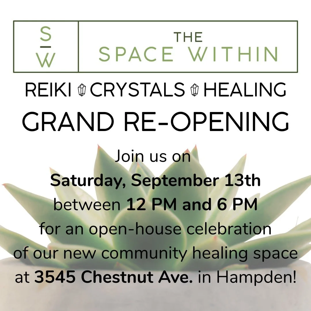 The space within, grand re-opening