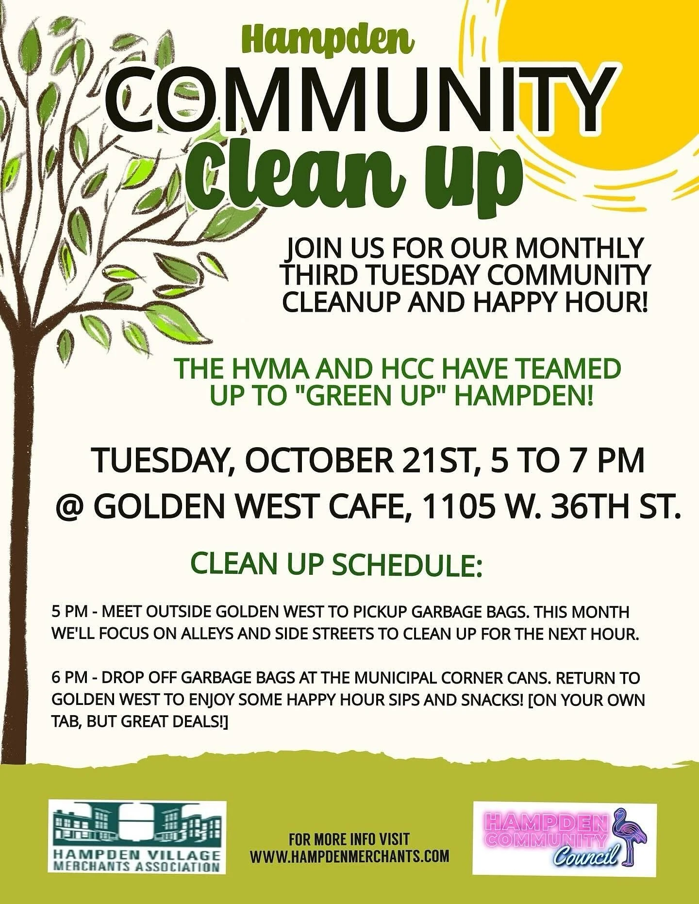 Mark your calendars friends! We have our next neighborhood cleanup in a couple weeks and would love to see you out there. See you soon! 🧼 😍✨