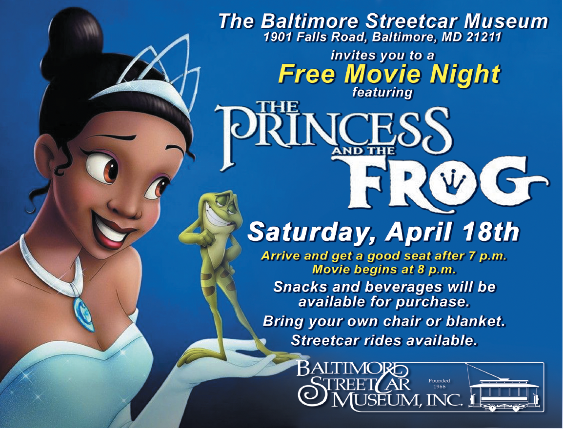 Free Movie Night at The Baltimore Streetcar Museum!