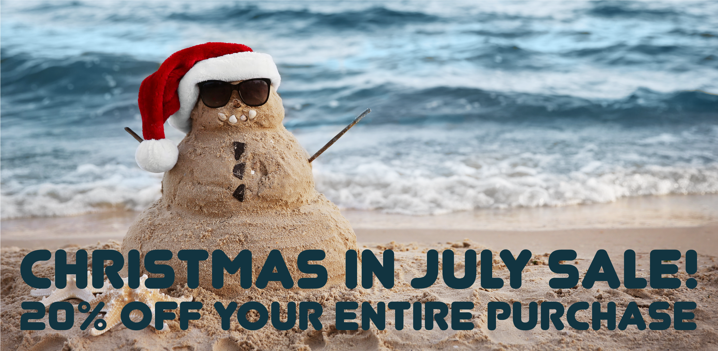 Christmas in July Sale!