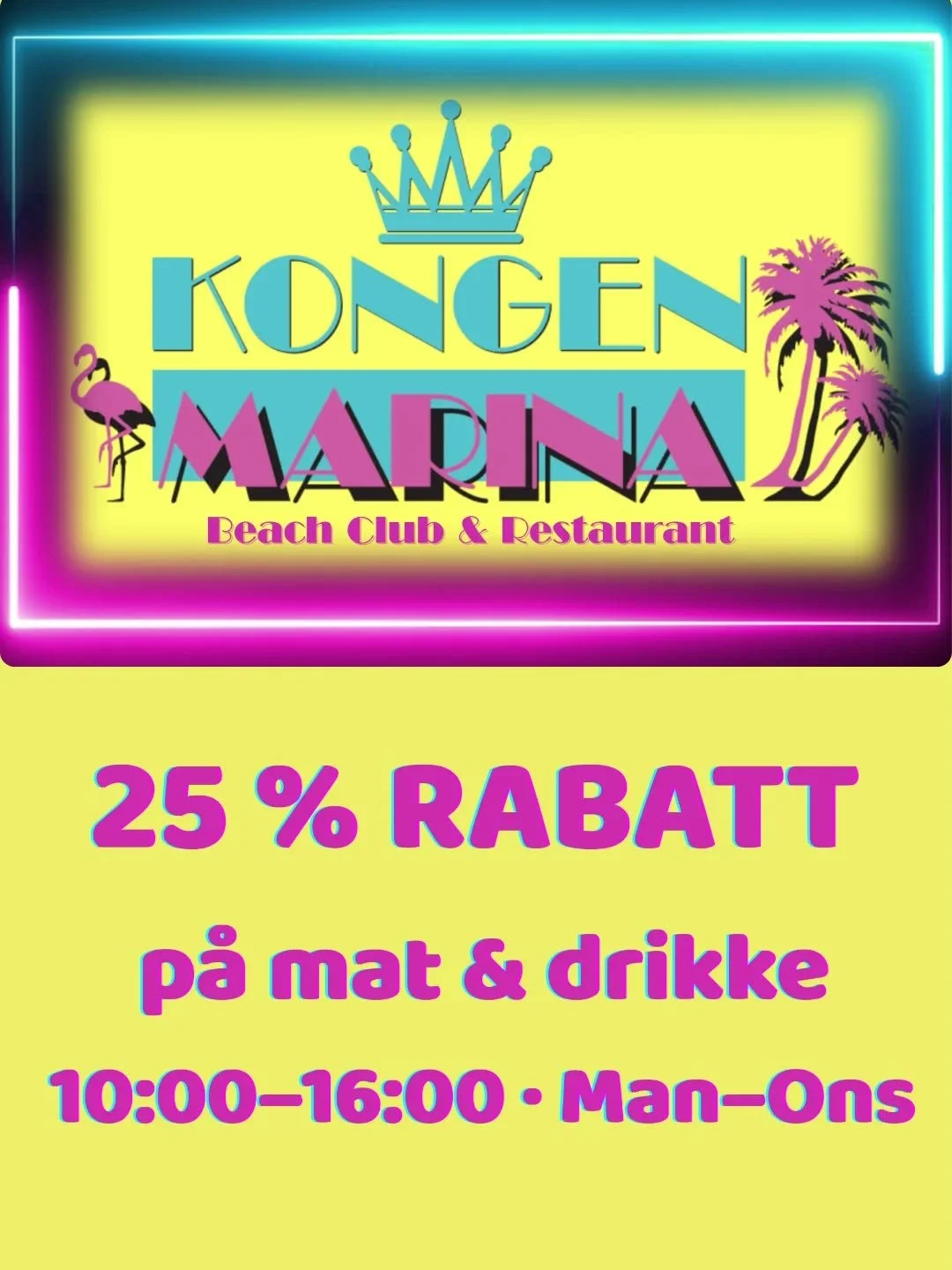 Vi starter med dette fra i morgen av!

Og h&aring;per at dere vil f&oslash;le at det er et godt (og velsmakende) tilbud, som gj&oslash;r de kalde dagene litt triveligere fremover.