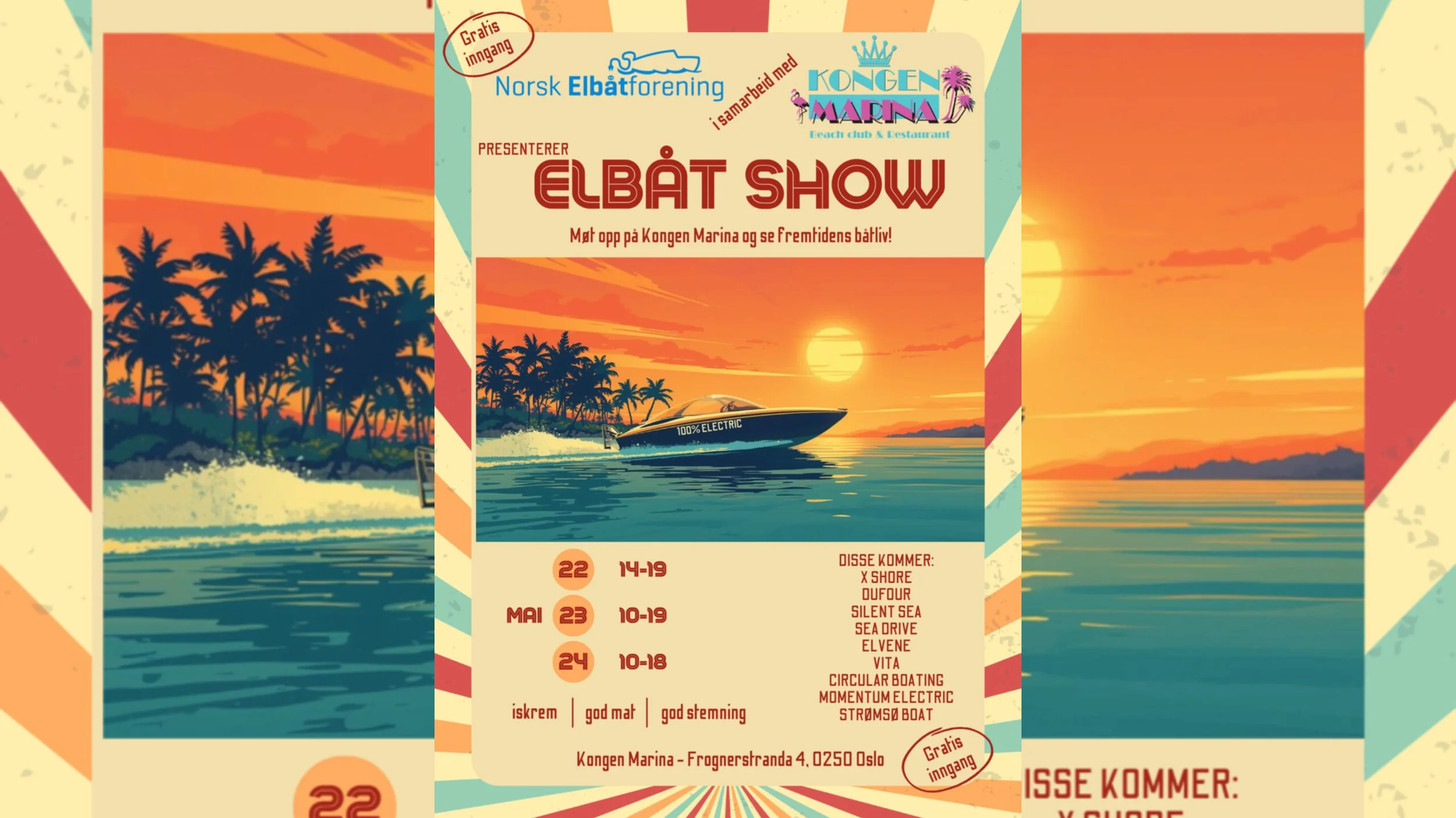 Elbåtmesse på Kongen Marina