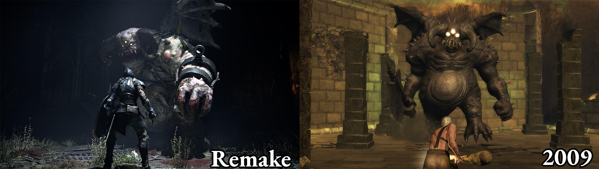 Demon's Souls' comparison video highlights the remake's improvements