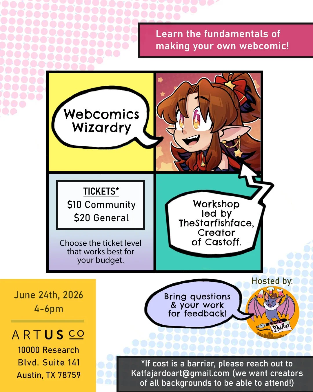 Webcomics Wizardry Workshop