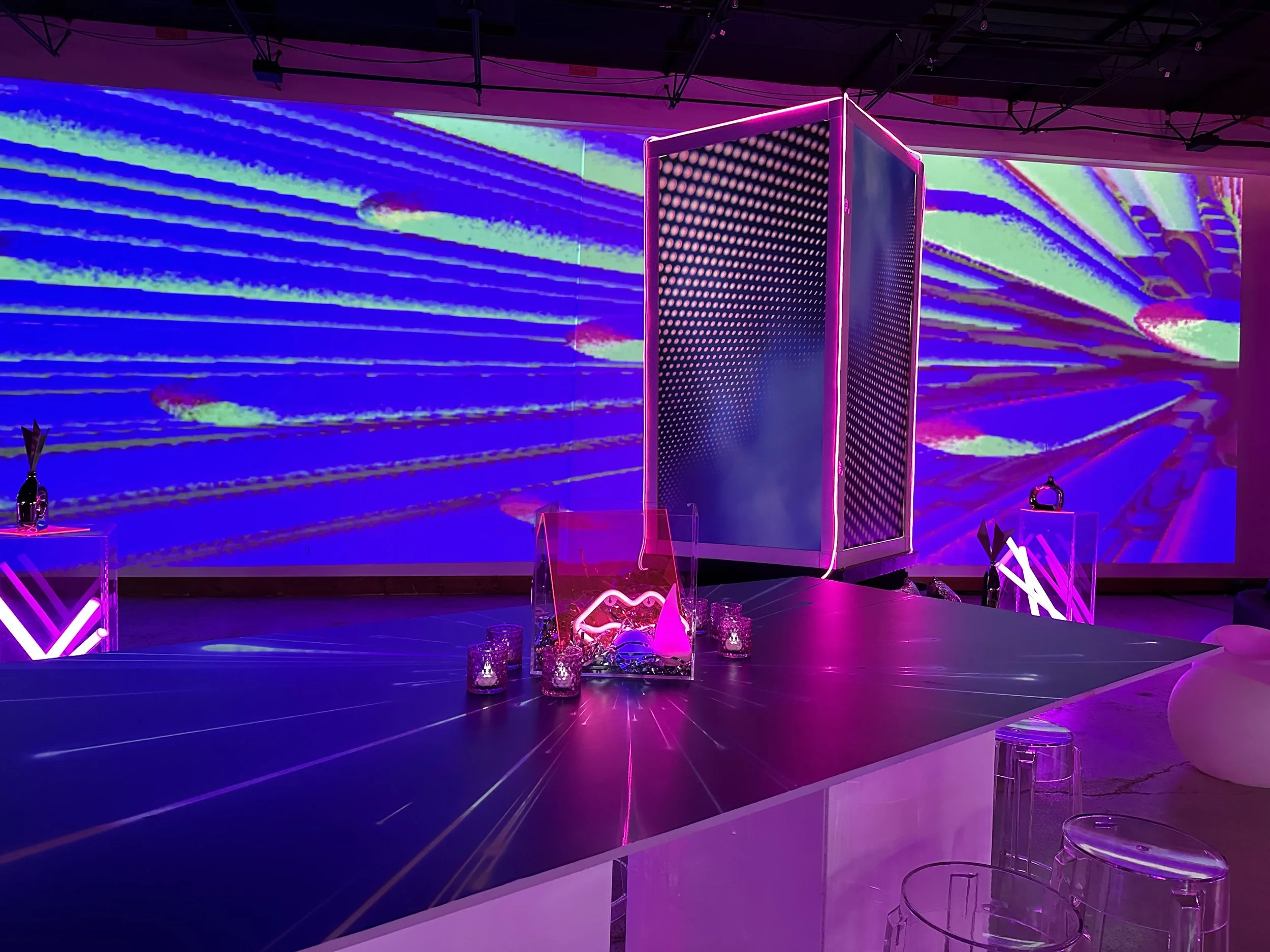 Immersive Video Mapping Wall