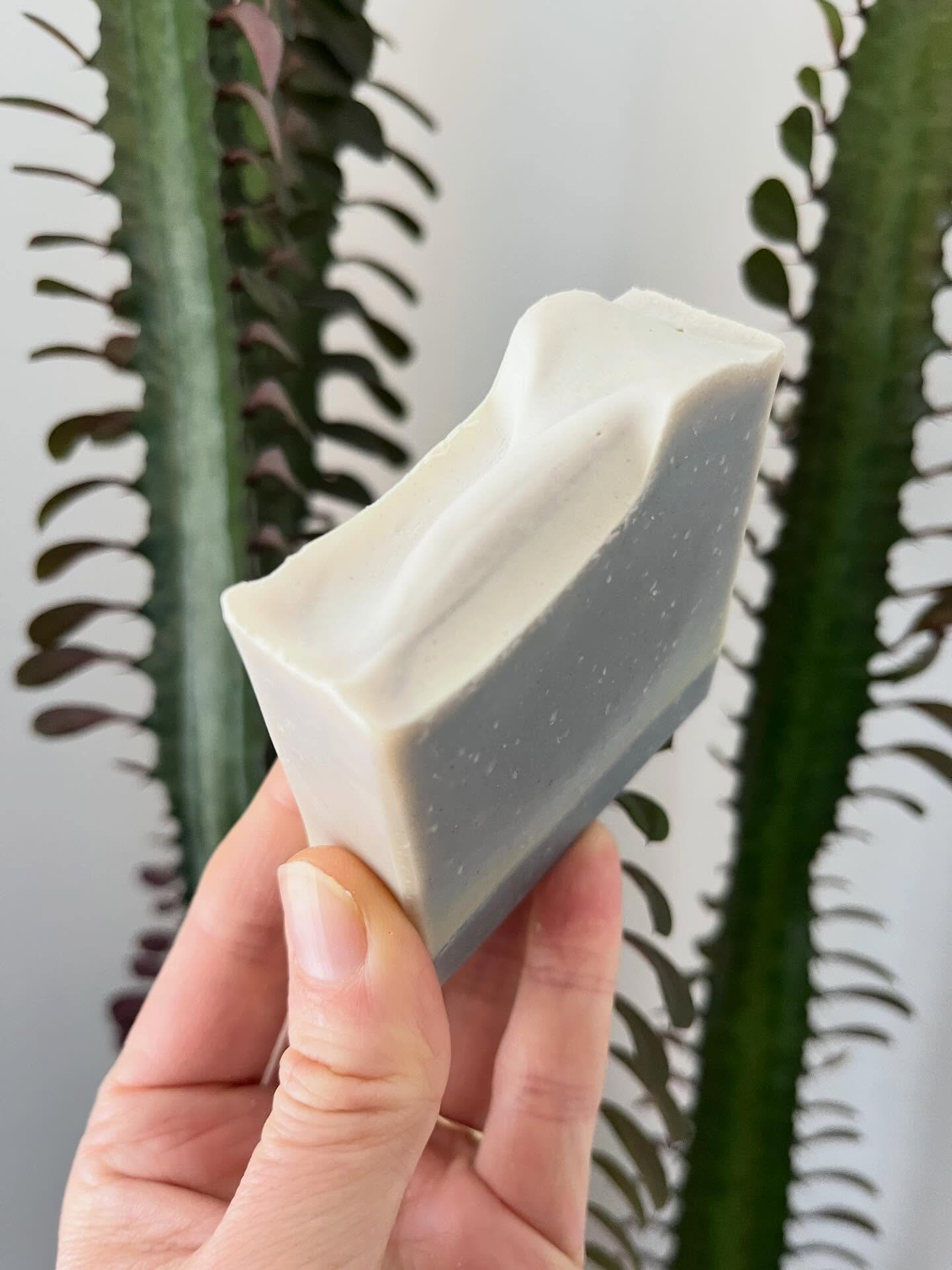 Woodsy Tobacco + Bay 🌲 This bar has a wonderful herbaceous, cedar wood, warm tobacco fragrance and rich and creamy lather! 

In stock on our website!