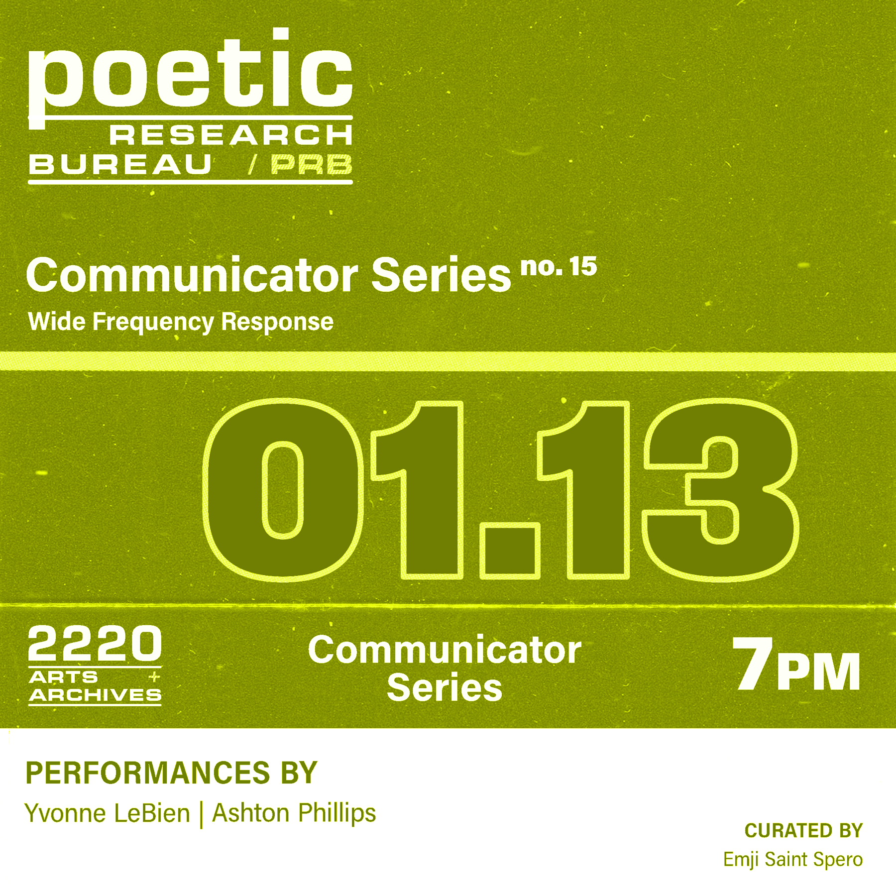Communicator Series #15