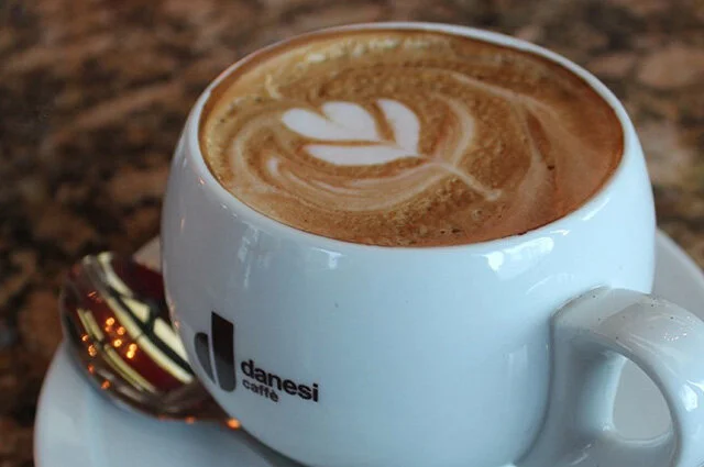 Italian cappuccino and espresso drinks