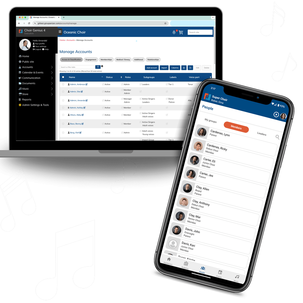 Choir Genius | Choir management software for every choir or chorus