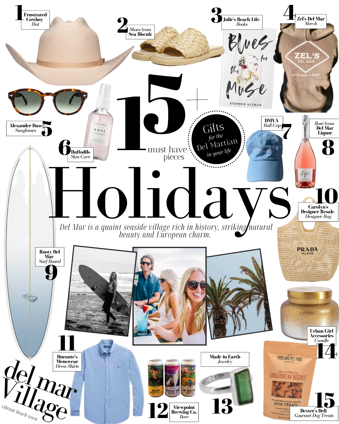 Del Mar Village Holiday Gift Guide