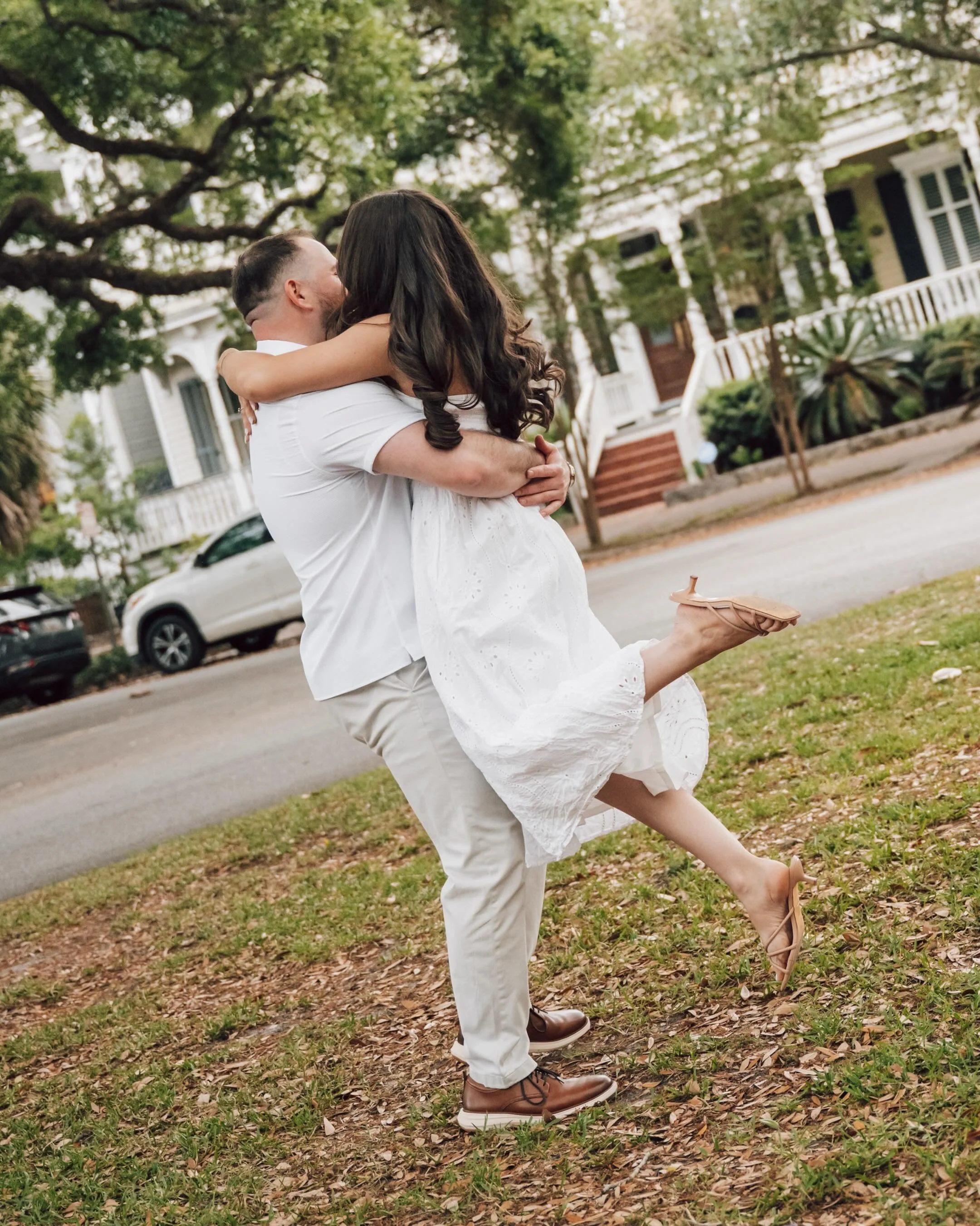 Moments after &ldquo;yes!&rdquo;🤍

#engagementphotos #savannahengagementphotographer #weddingphotography #savannahcouples #engagement