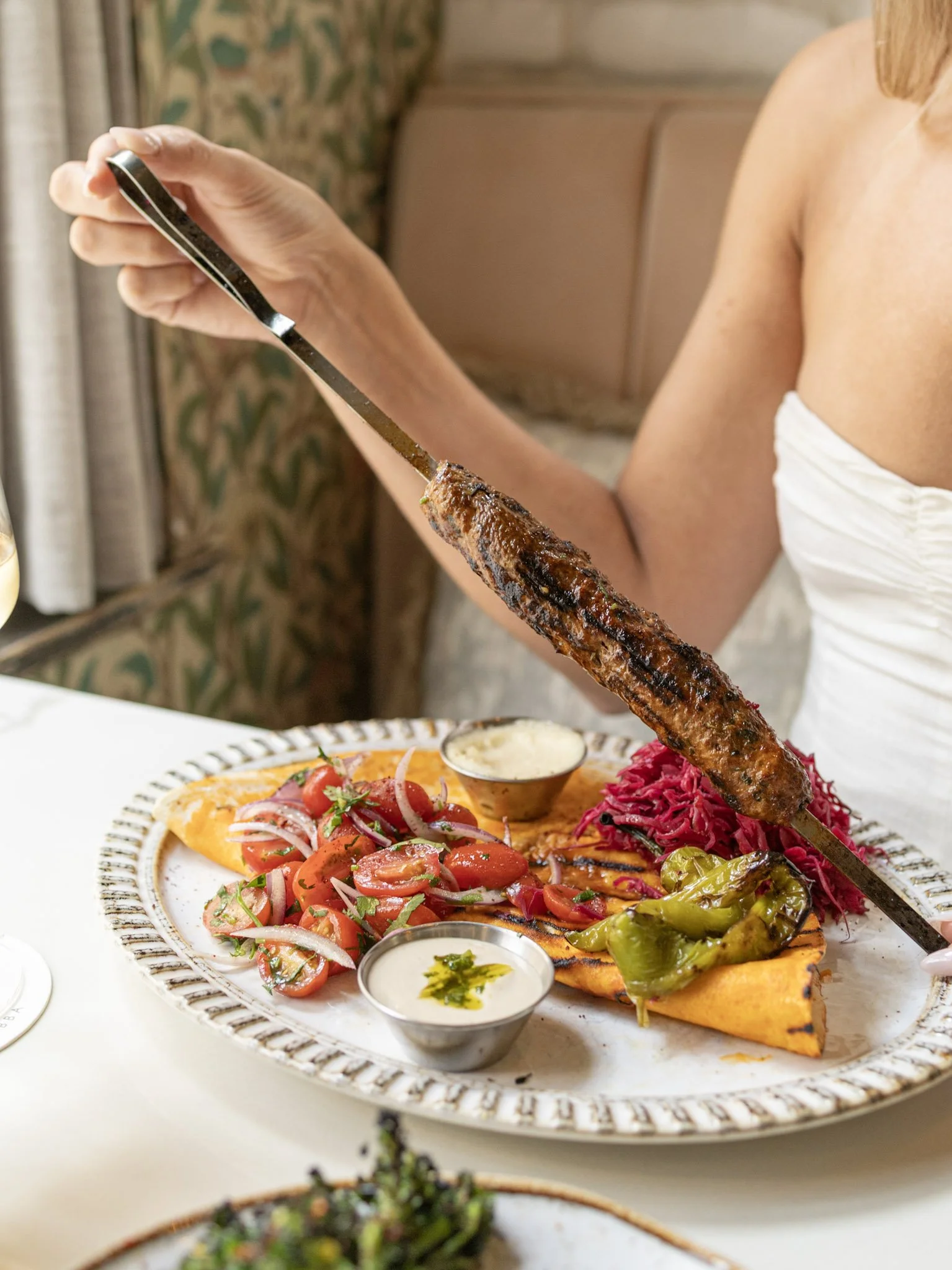 lamb kefta shashlik