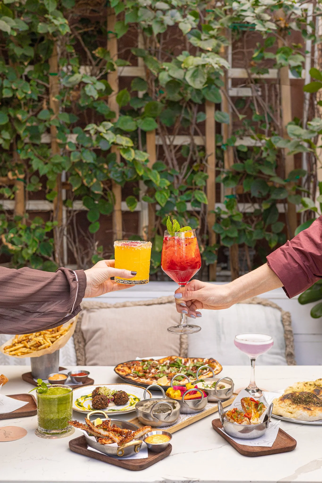 lady sitting at the bar