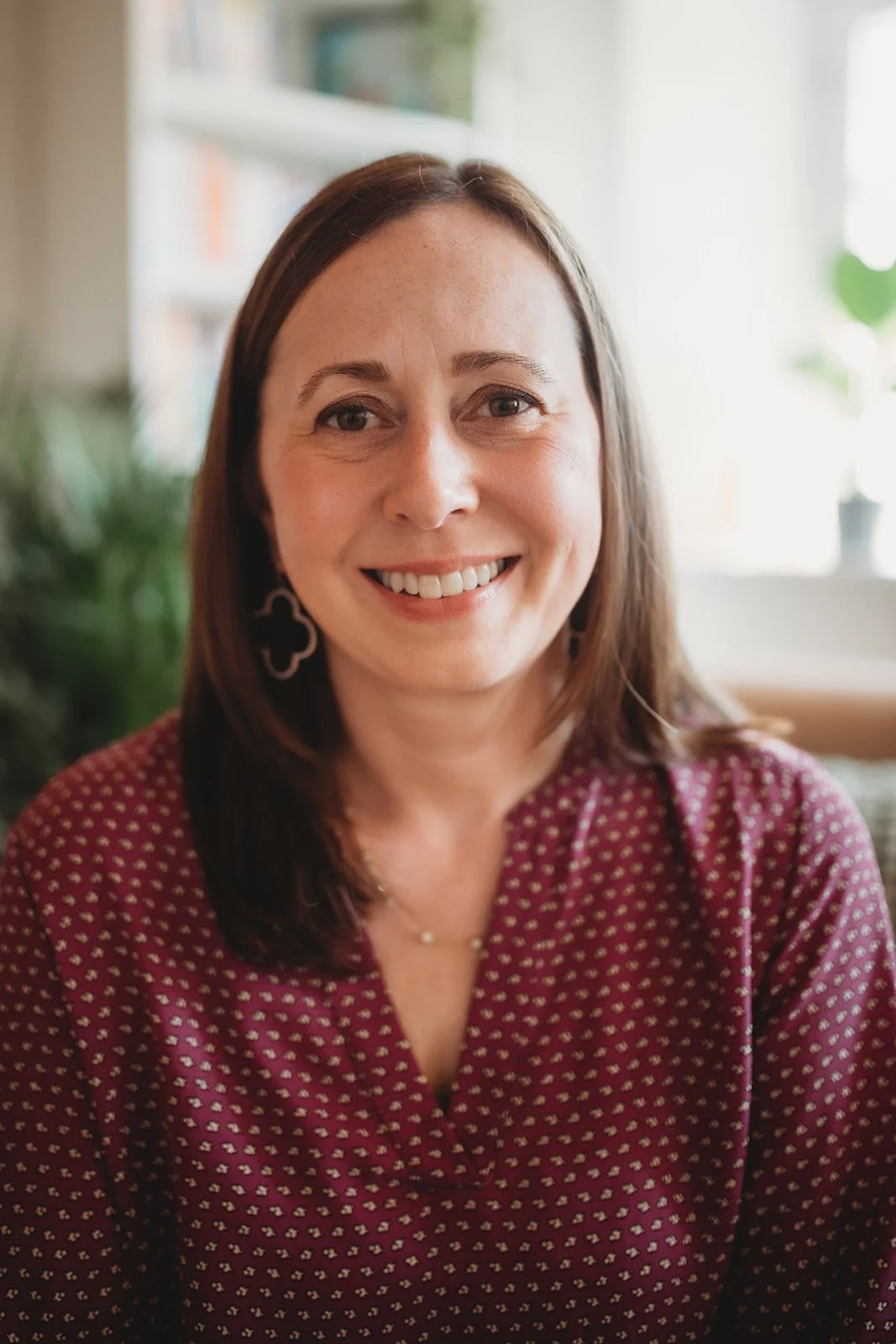 Client finding relief and support through online therapy