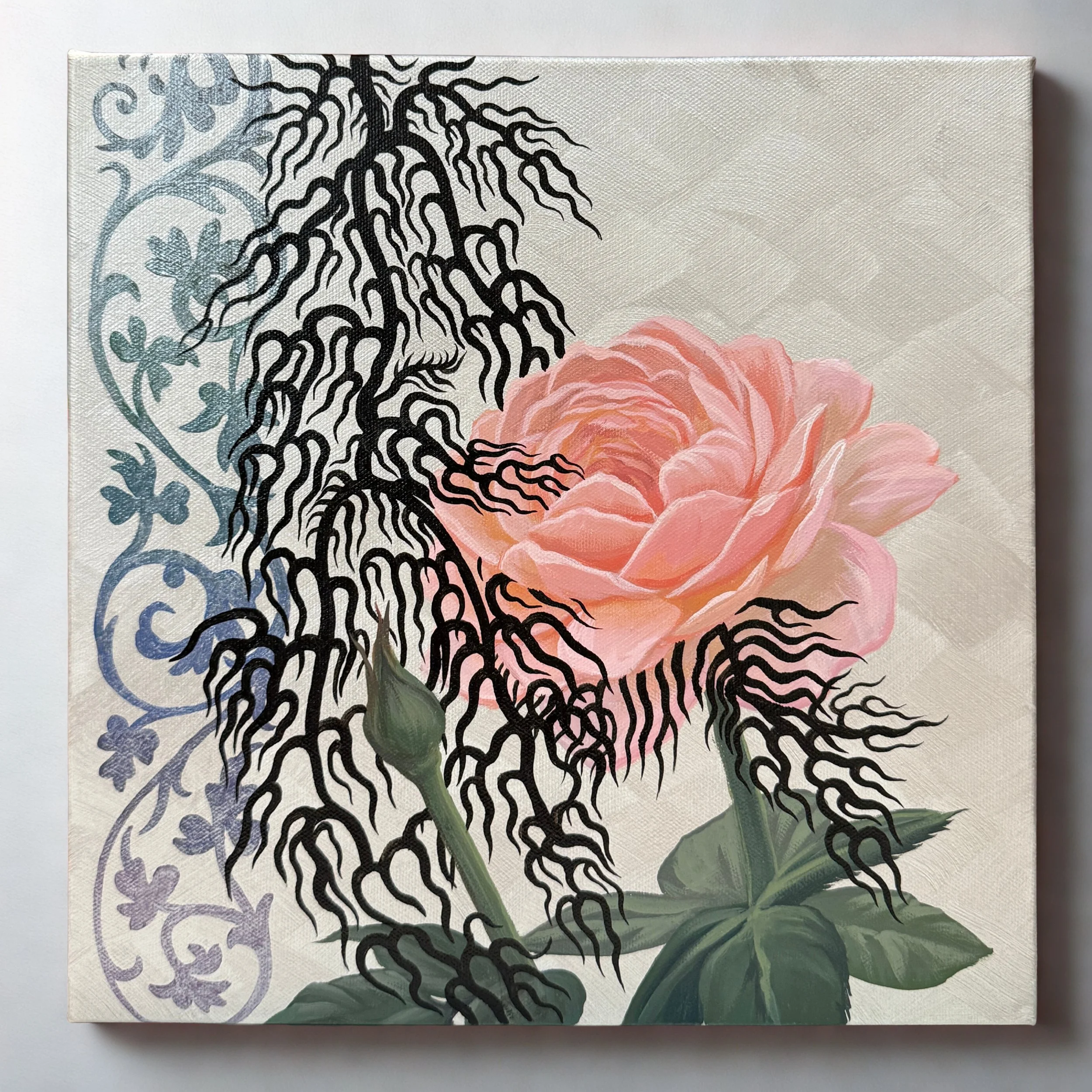Chauntae, Acrylic on canvas, 12"x12", 2026
