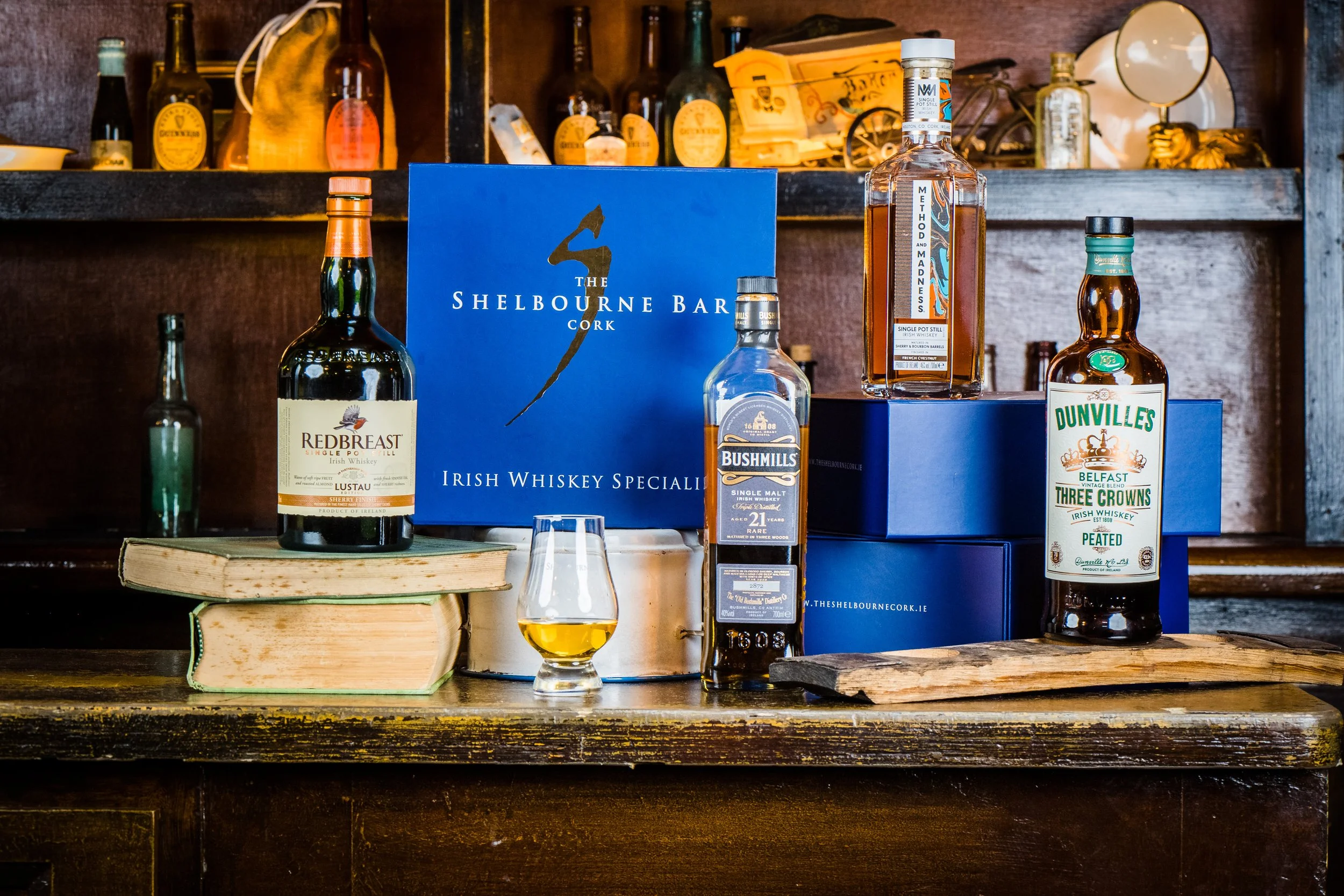 Shop our Irish Whiskey Gift Boxes — The Shelbourne Bar