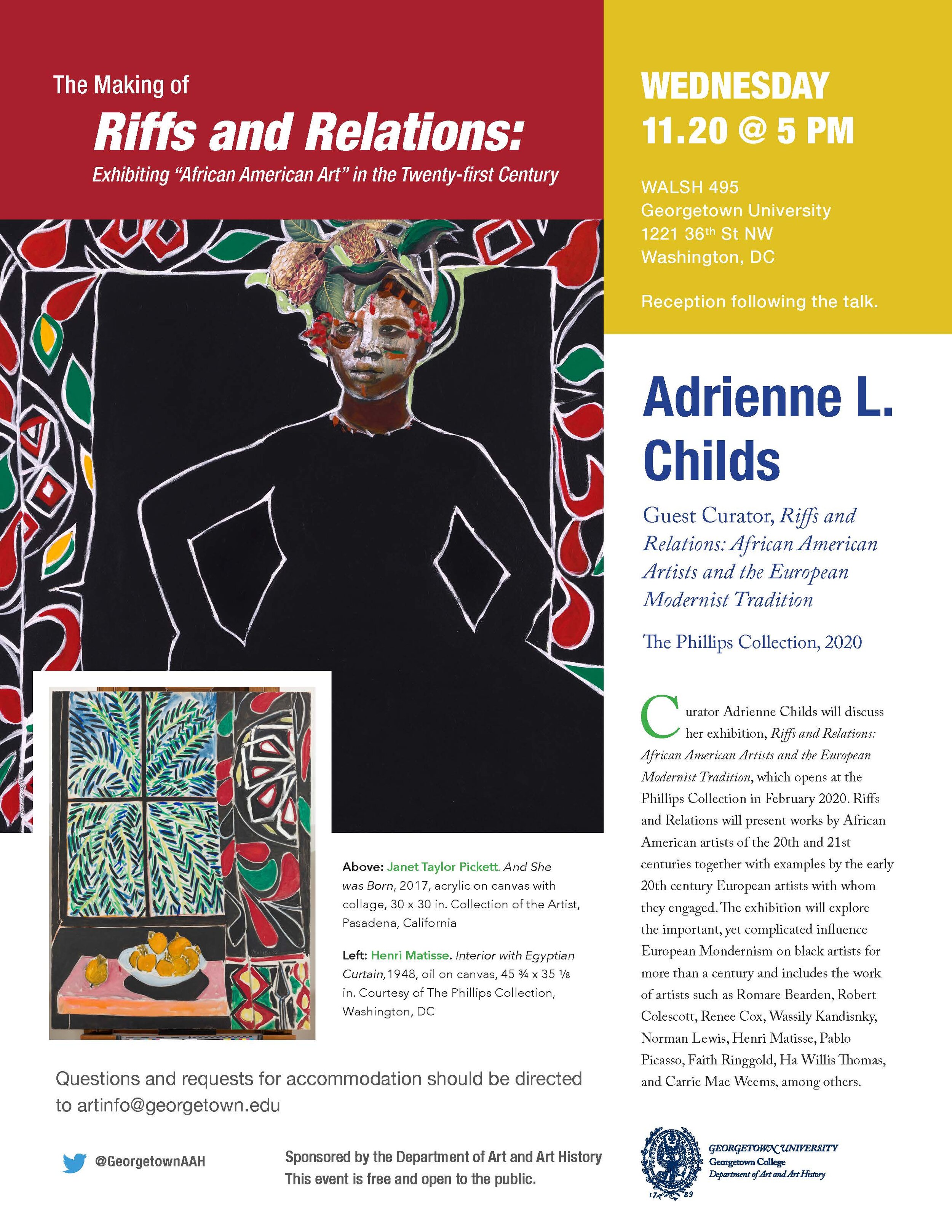 Flyer for Guest Lecture