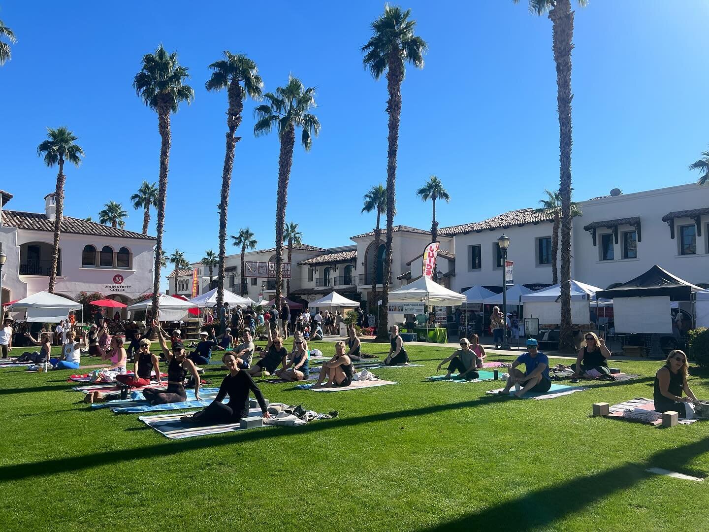 S U N D A Y// fun day 

Join us outside on the beYOUtiful lawn for yoga tomorrow morning at 9am. You can also join Cassidy, in studio, at the same time. 
Restorative Yoga at 10:30am and our last sound bath of 2023 is at 5p. 

We can&rsquo;t wait to s
