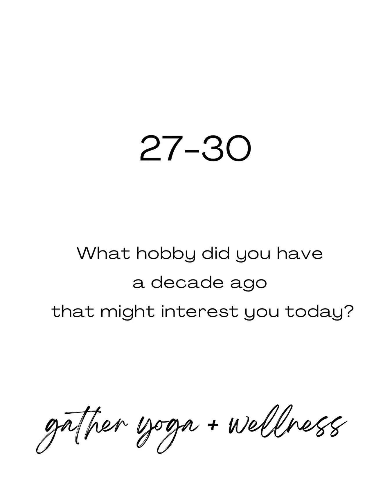 &hearts;️ 

This year, we are sharing a journal prompt each week. 

Maybe you make this an evening ritual. When the prompt is posted, make a cup of tea, light a candle, find a quiet spot and write a response. 

If you want to share, we would love to 