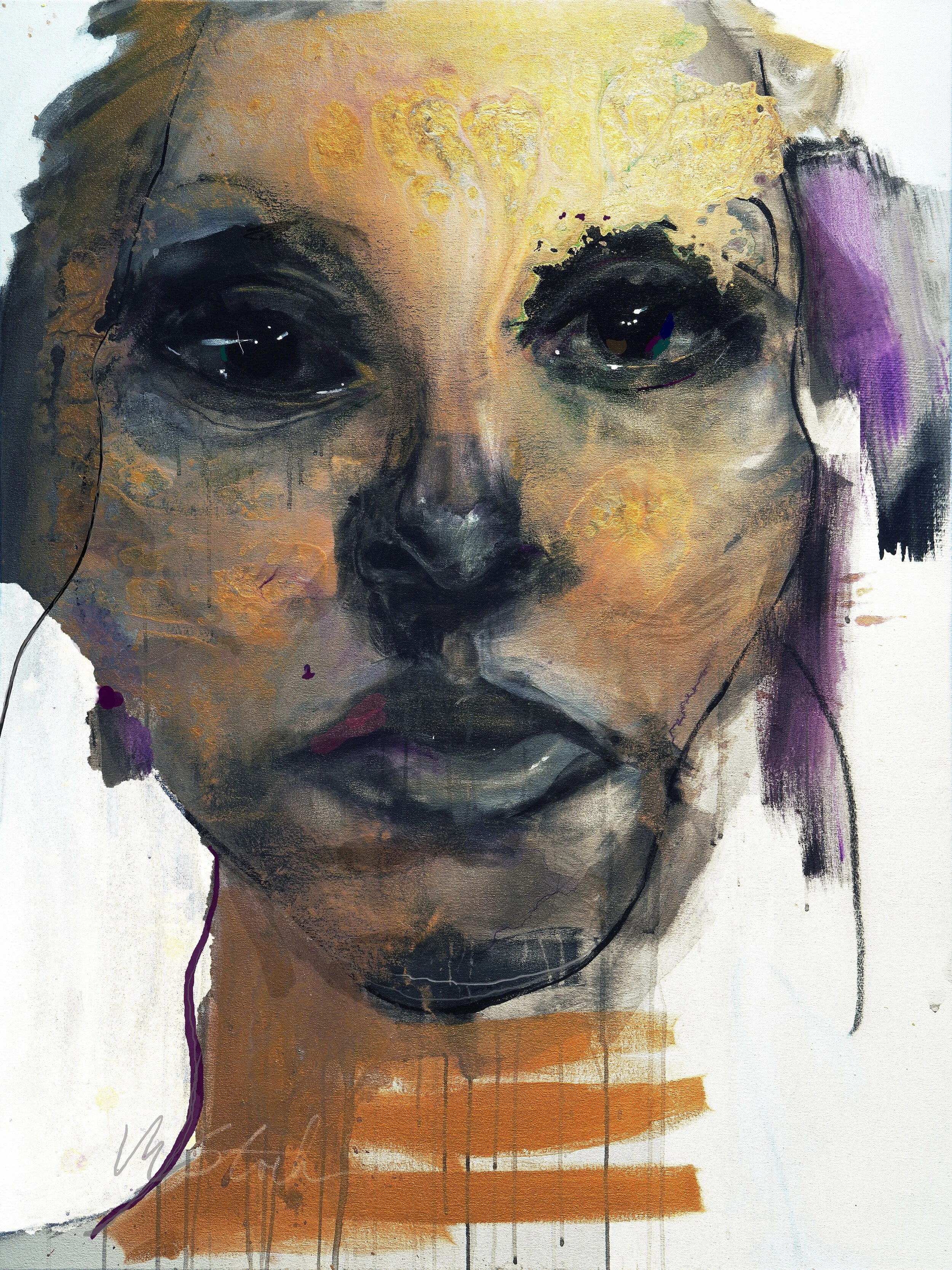 “Sara” 60x44 inches acrylic