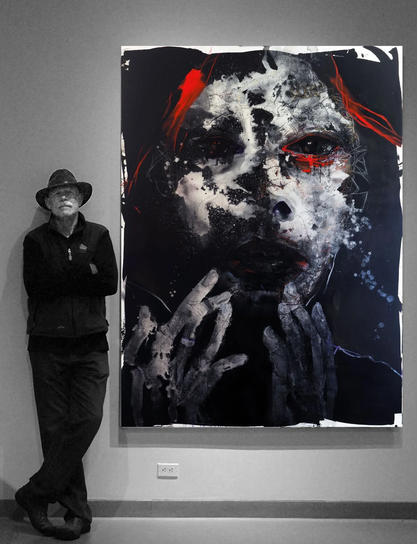 “Britain” 80x60 inches acrylic