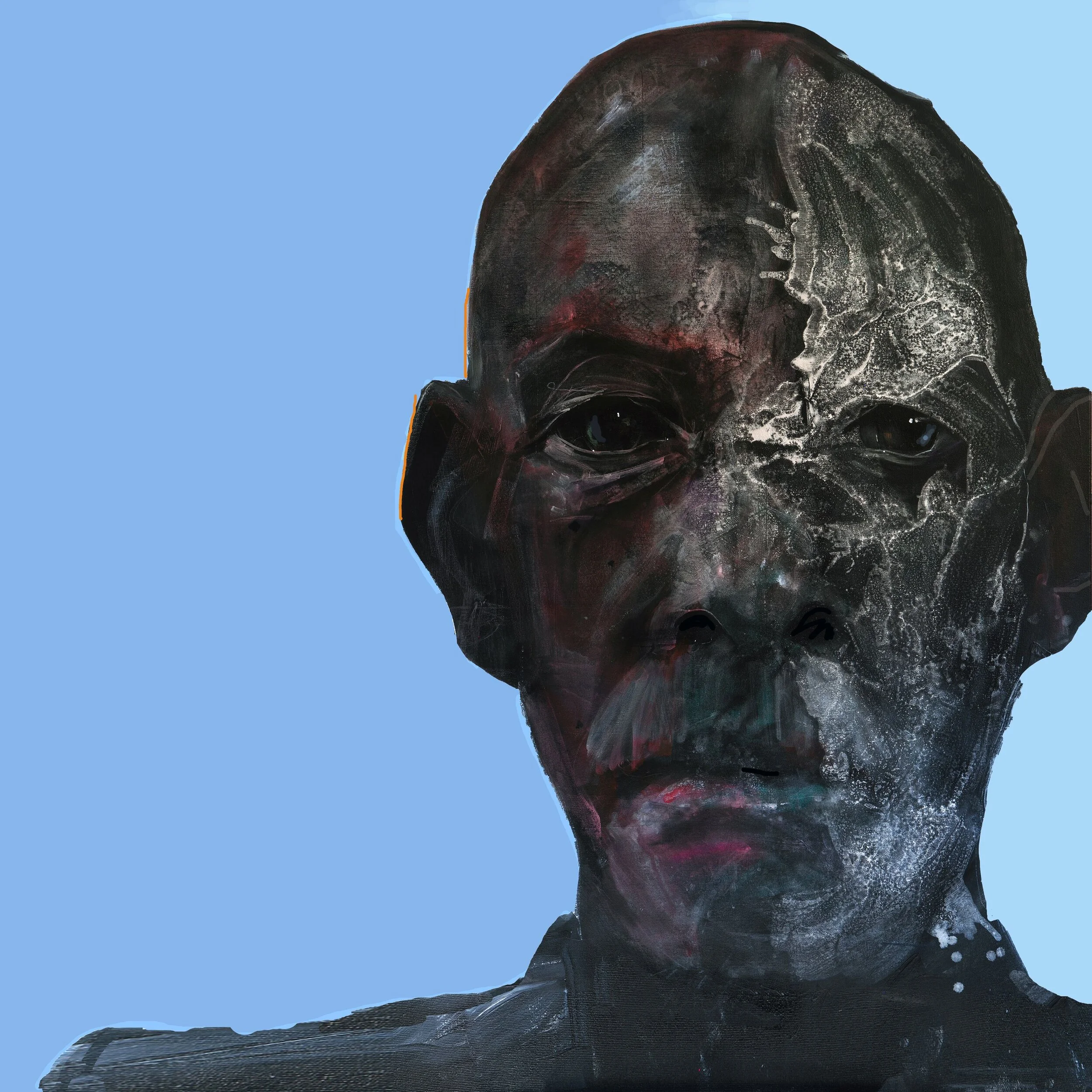 “Willie” 60x44 inches acrylic