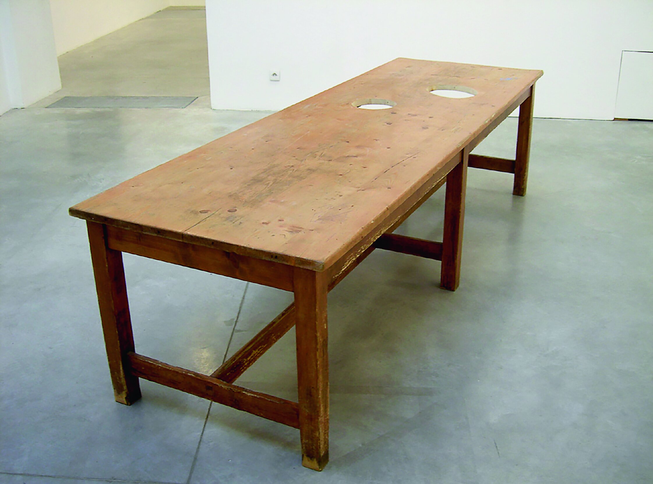 (1)Table of conspiracy, table, 290x87x72cm, 2003 .jpg